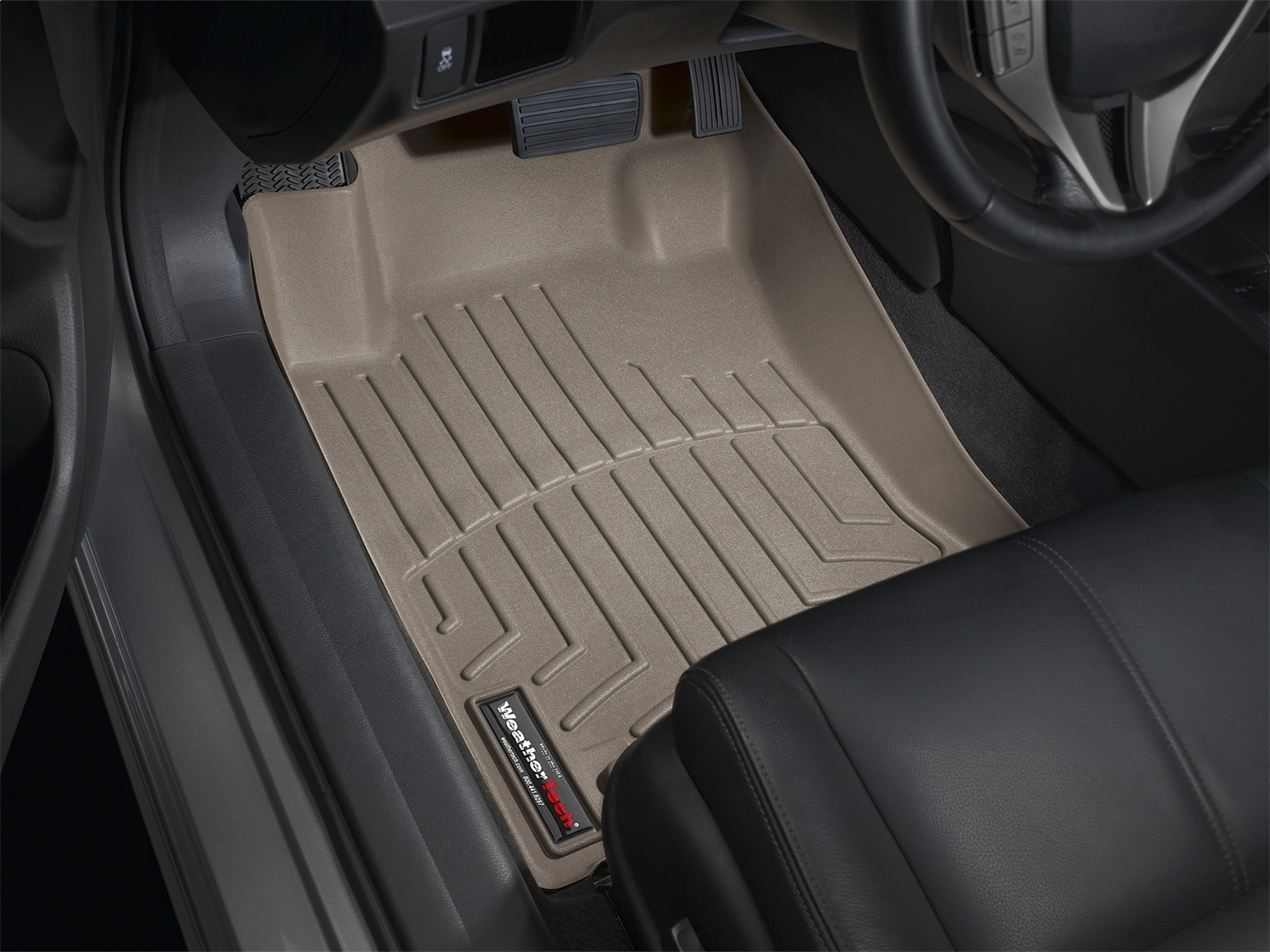WeatherTech FloorLinerTM DigitalFit; Tan; Front 453201 thumbnail 0
