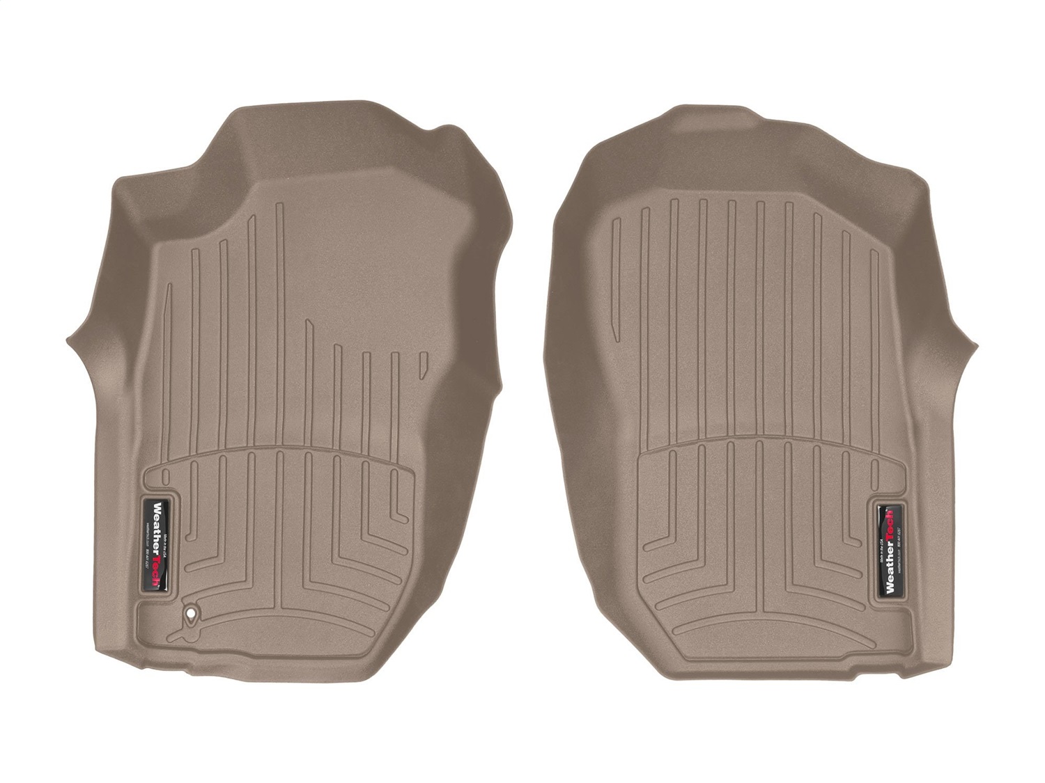WeatherTech FloorLinerTM DigitalFit; Tan; Front 4512121 thumbnail 0