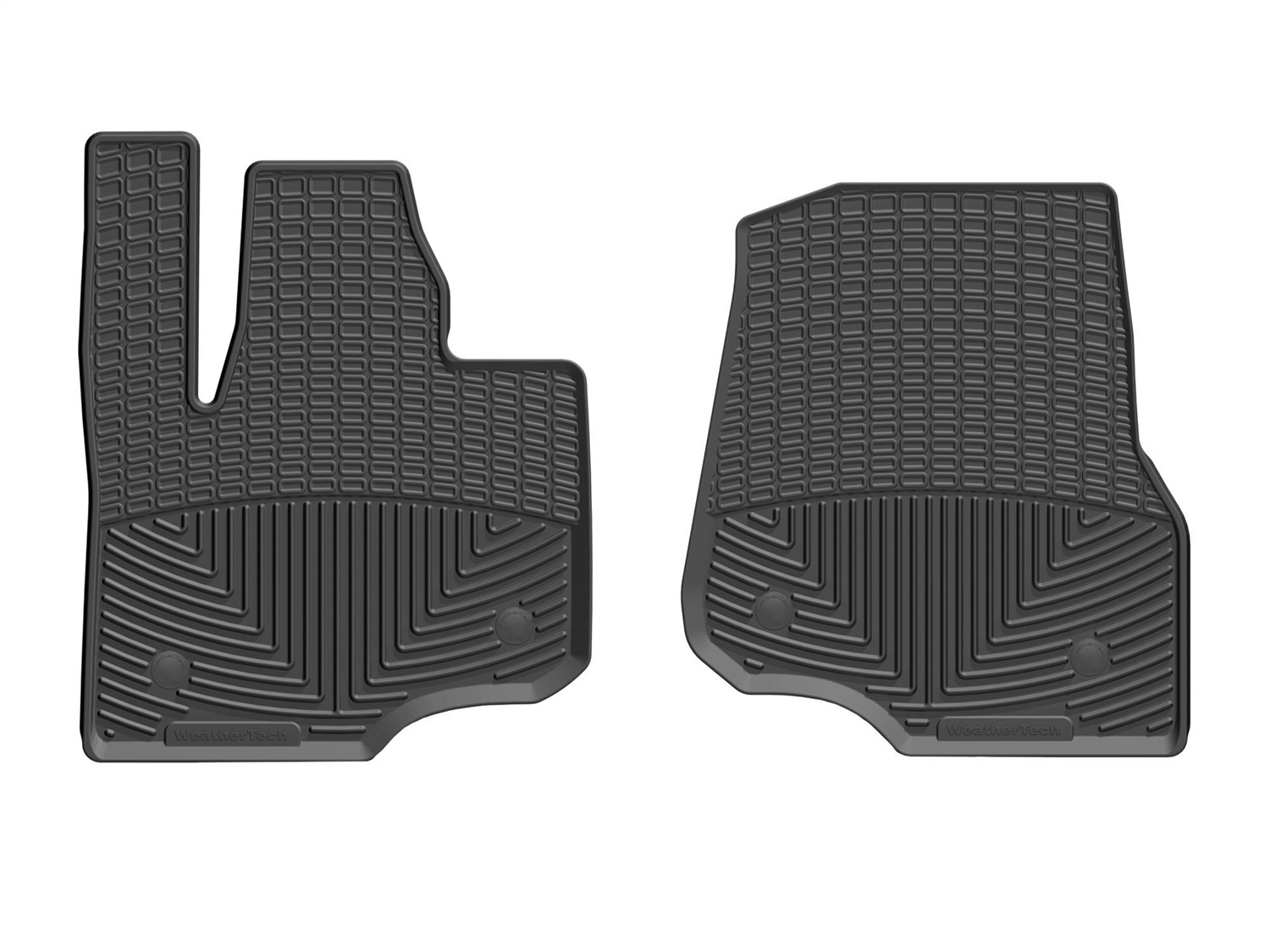 WeatherTech All Weather Floor Mats; Black; Front W477 thumbnail 0