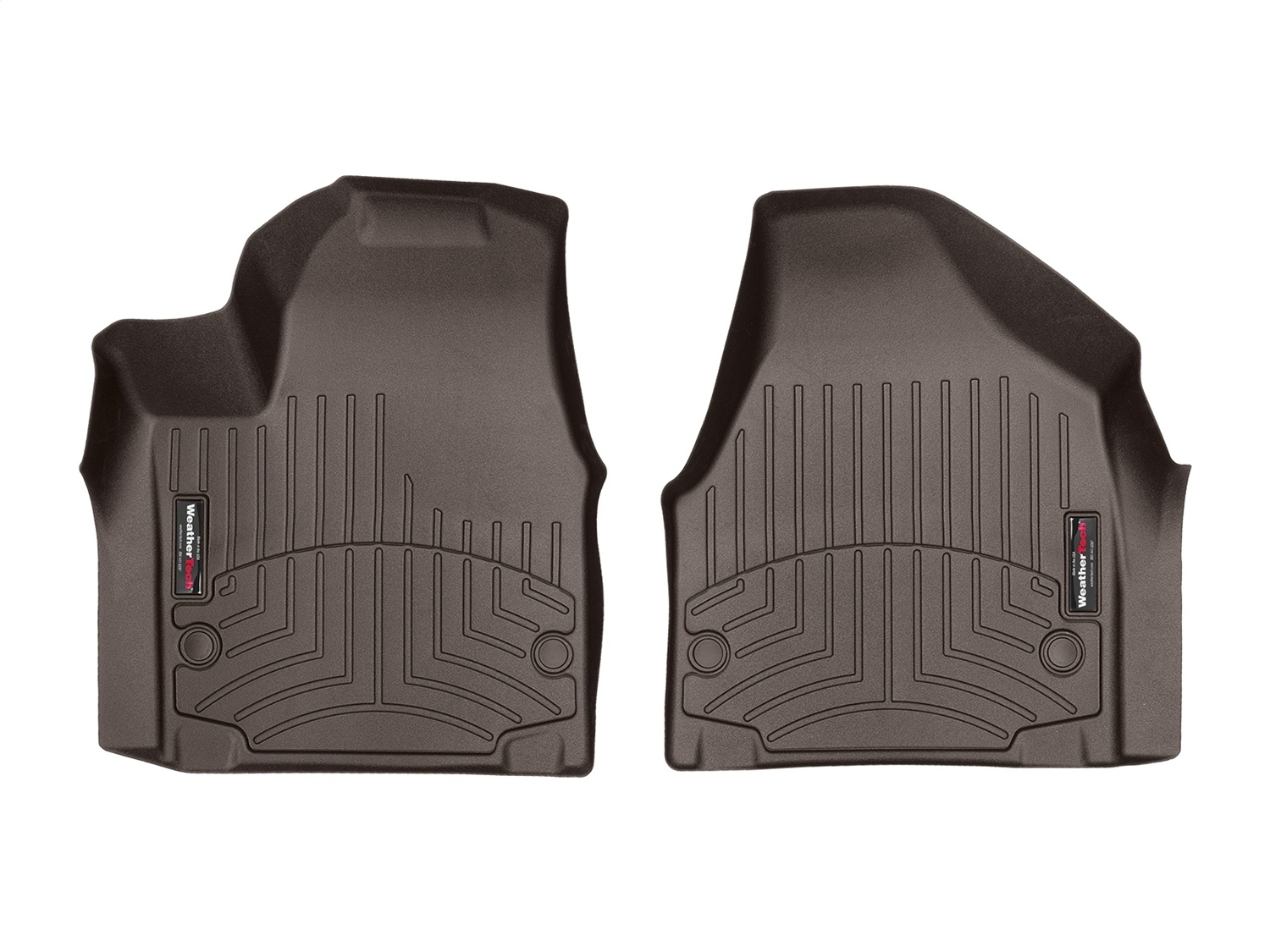 WeatherTech FloorLinerTM DigitalFit; Cocoa; Front 479451 thumbnail 1