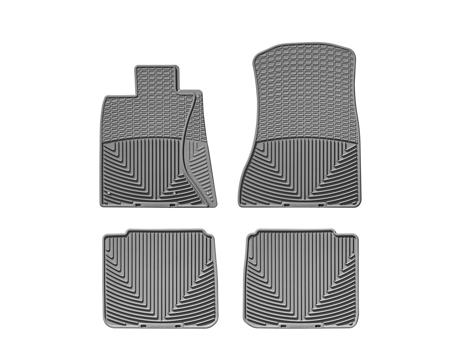 WeatherTech All Weather Floor Mats; Gray; Front and Rear WTLG079085 thumbnail 0
