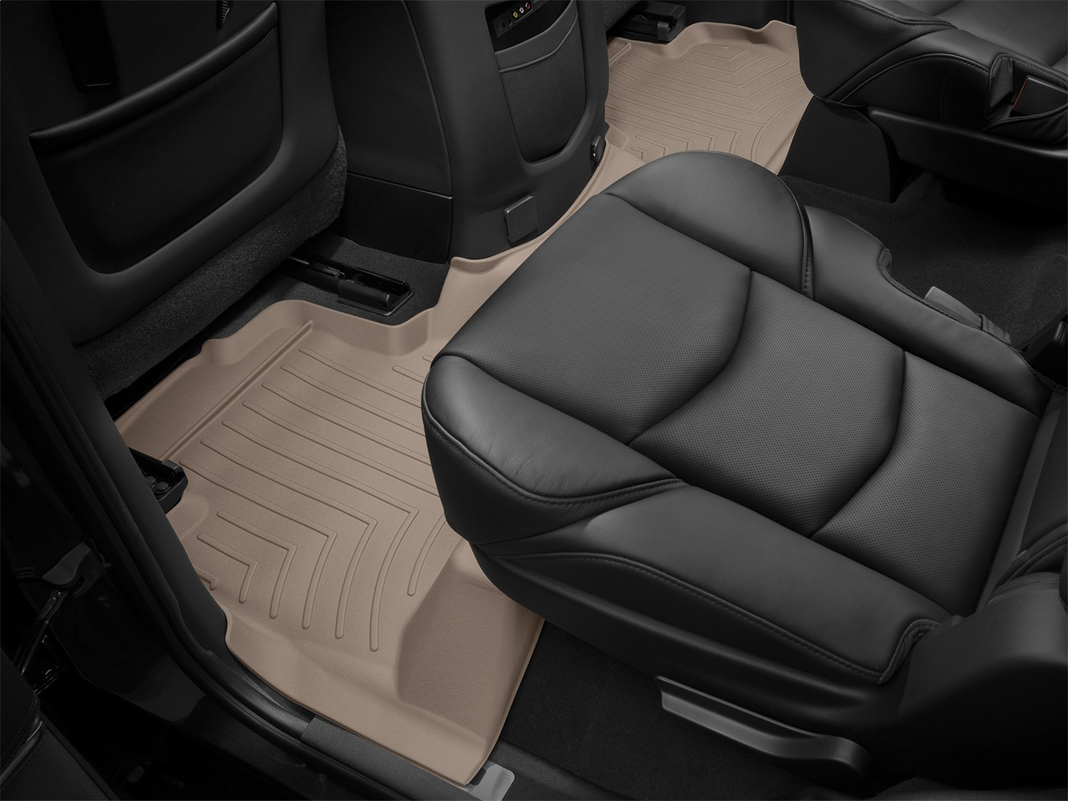 WeatherTech FloorLinerTM DigitalFit; Tan; Rear 456952 thumbnail 1