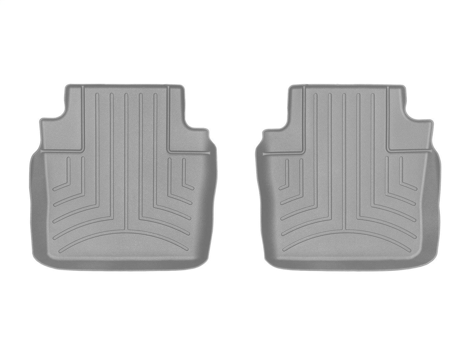 WeatherTech FloorLinerTM DigitalFit; Gray; Rear 4616102 thumbnail 0