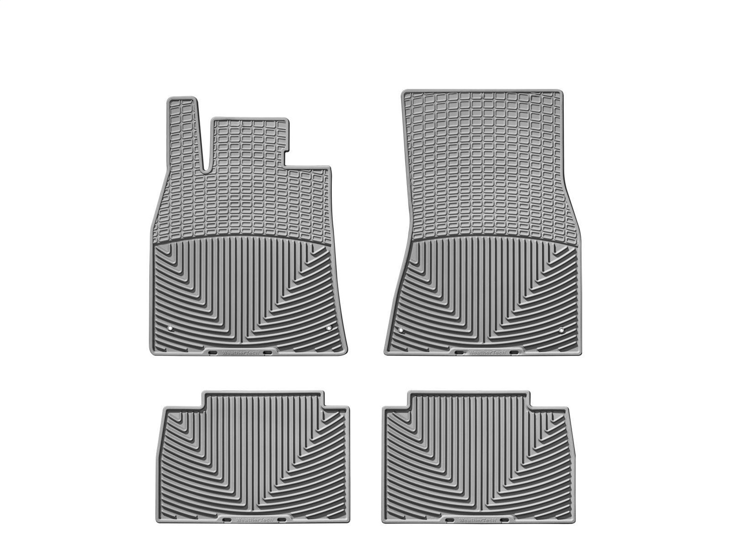 WeatherTech All Weather Floor Mats; Gray; Front and Rear WTLG175185 thumbnail 0