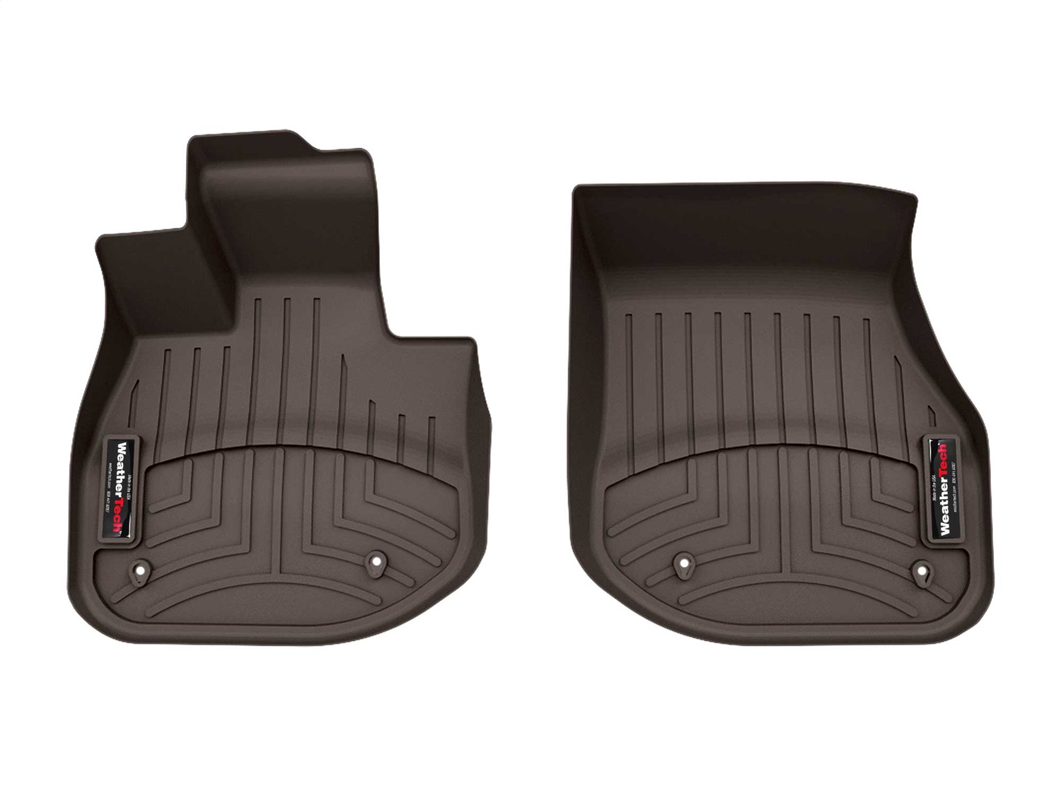 WeatherTech FloorLinerTM DigitalFit; Cocoa; Front 4719011 thumbnail 0