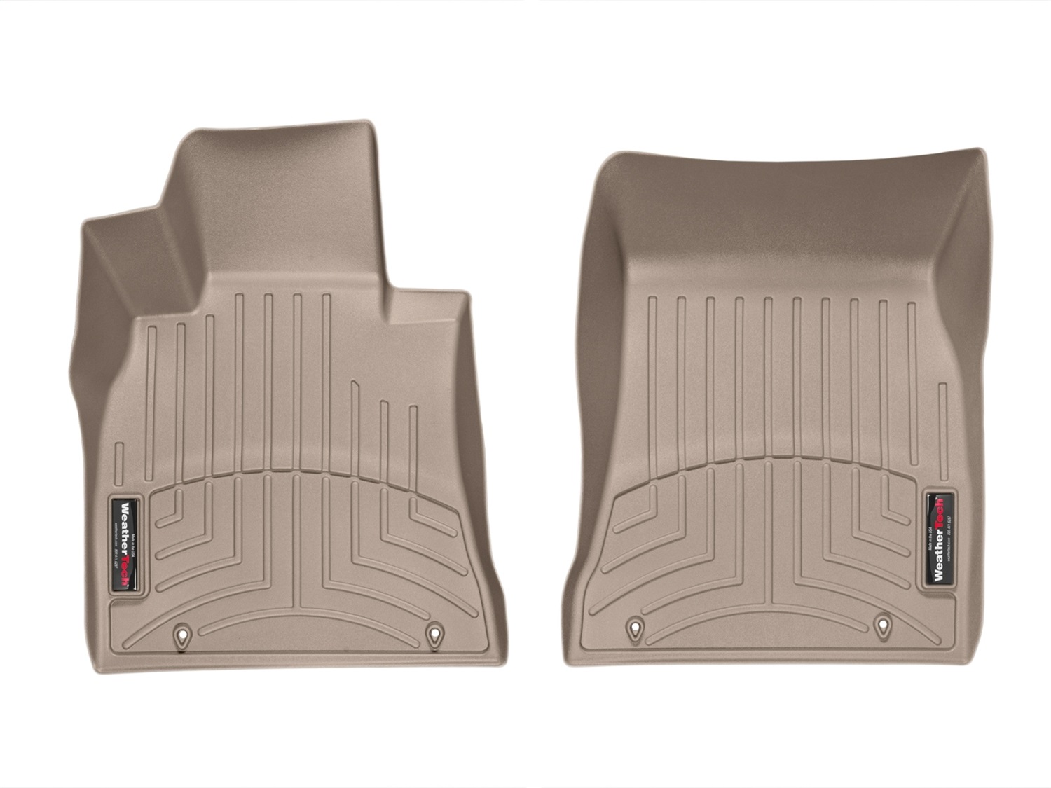 WeatherTech FloorLinerTM DigitalFit; Tan; Front 457001 thumbnail 0