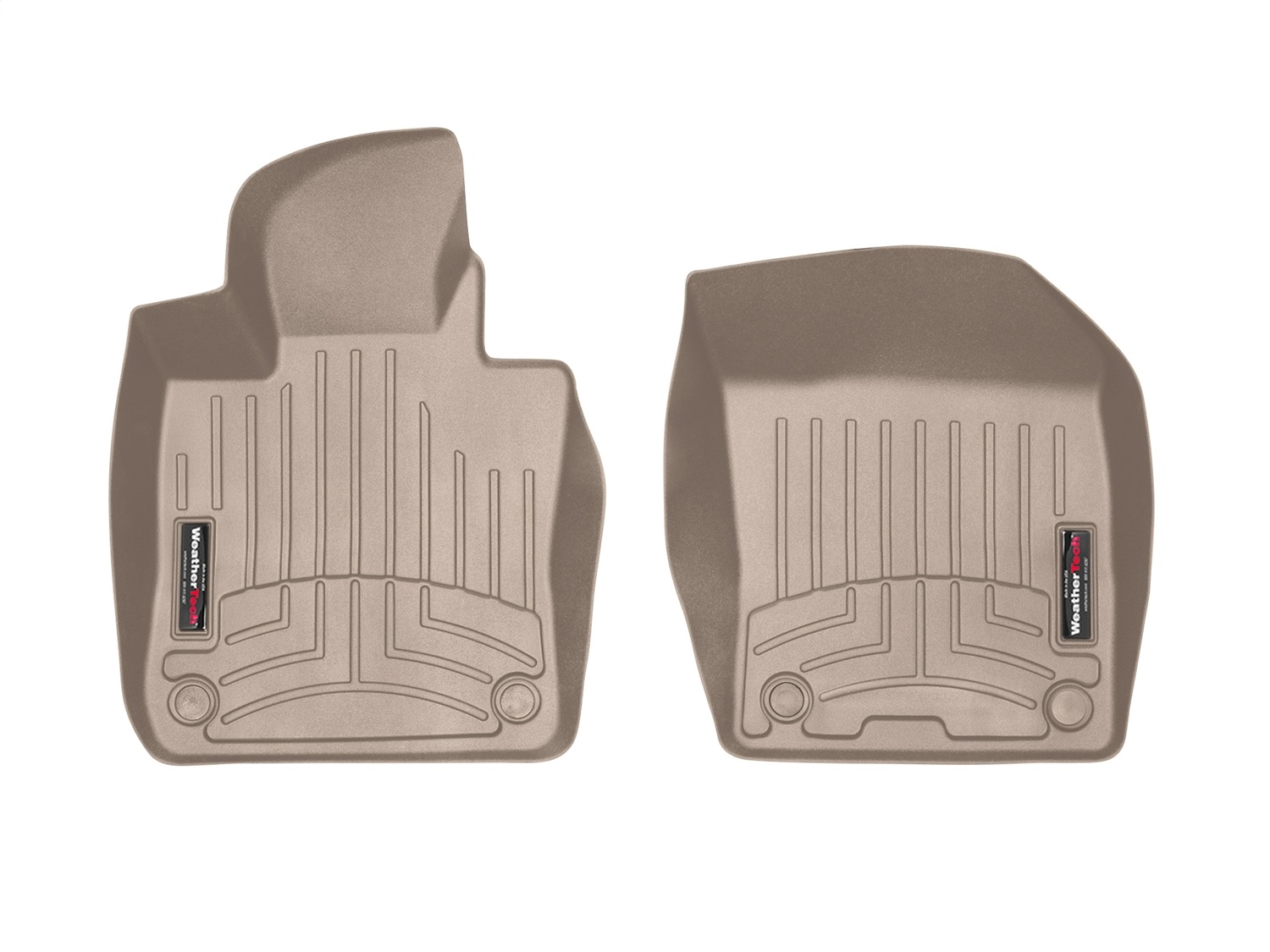 WeatherTech FloorLinerTM DigitalFit; Tan; Front 4515251 thumbnail 1