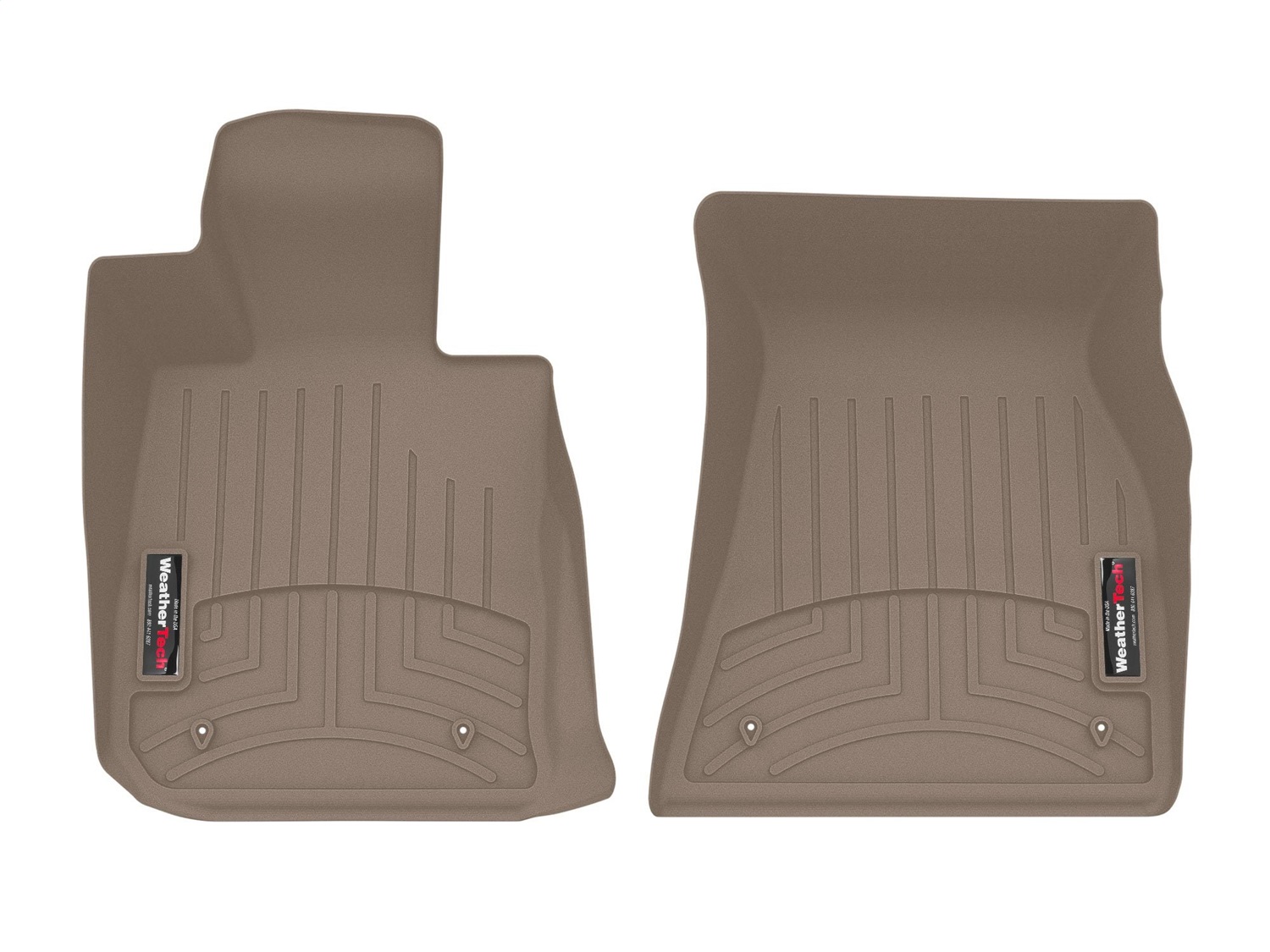 WeatherTech FloorLinerTM DigitalFit; Tan; Front 4515301 thumbnail 0