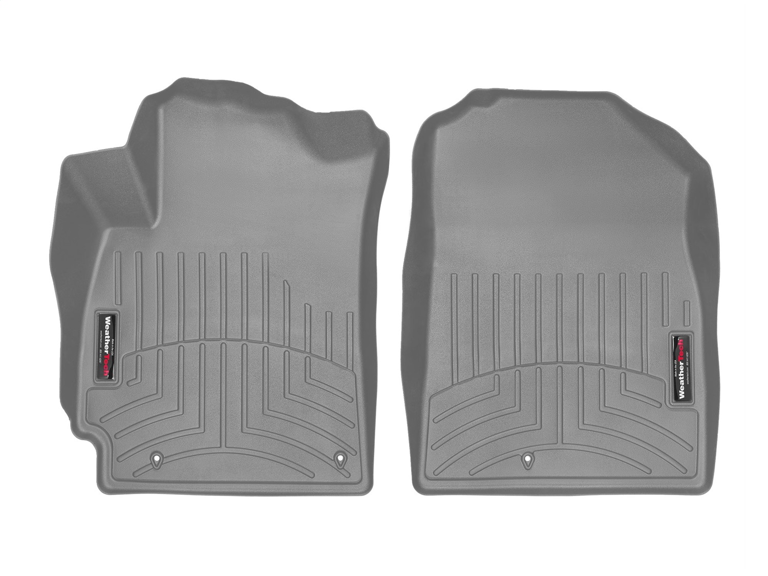 WeatherTech FloorLinerTM DigitalFit; Gray; Front 4613331 thumbnail 1
