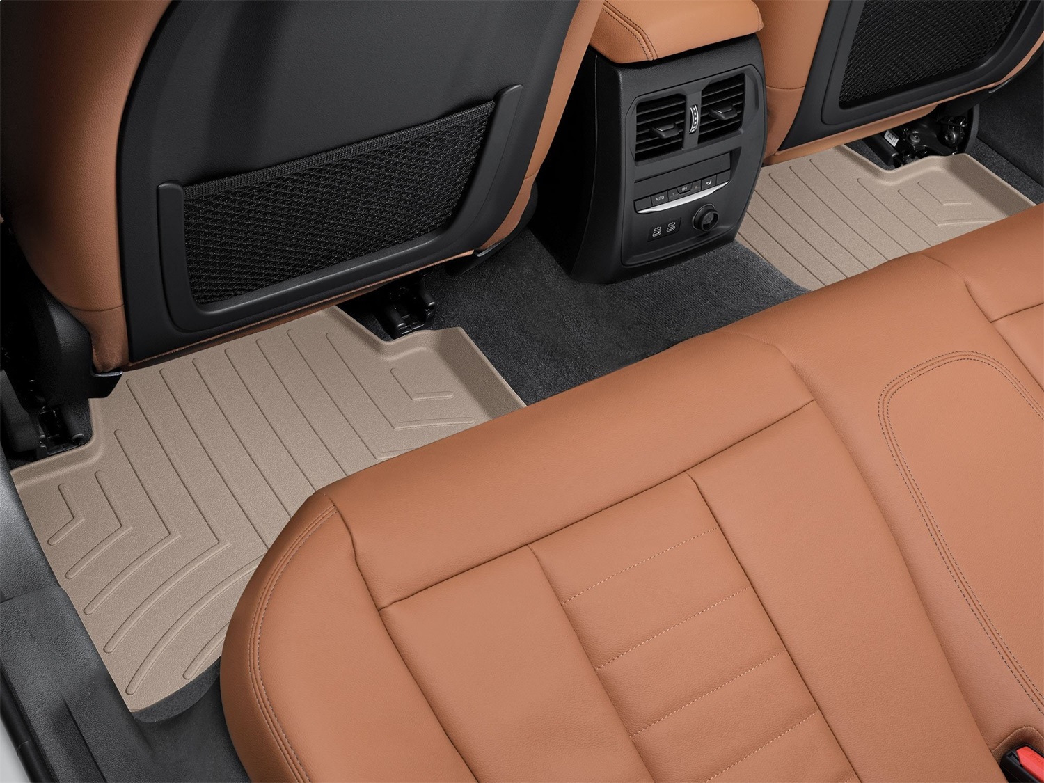 WeatherTech FloorLinerTM DigitalFit; Tan; Rear; 2 Piece 4515302 thumbnail 1