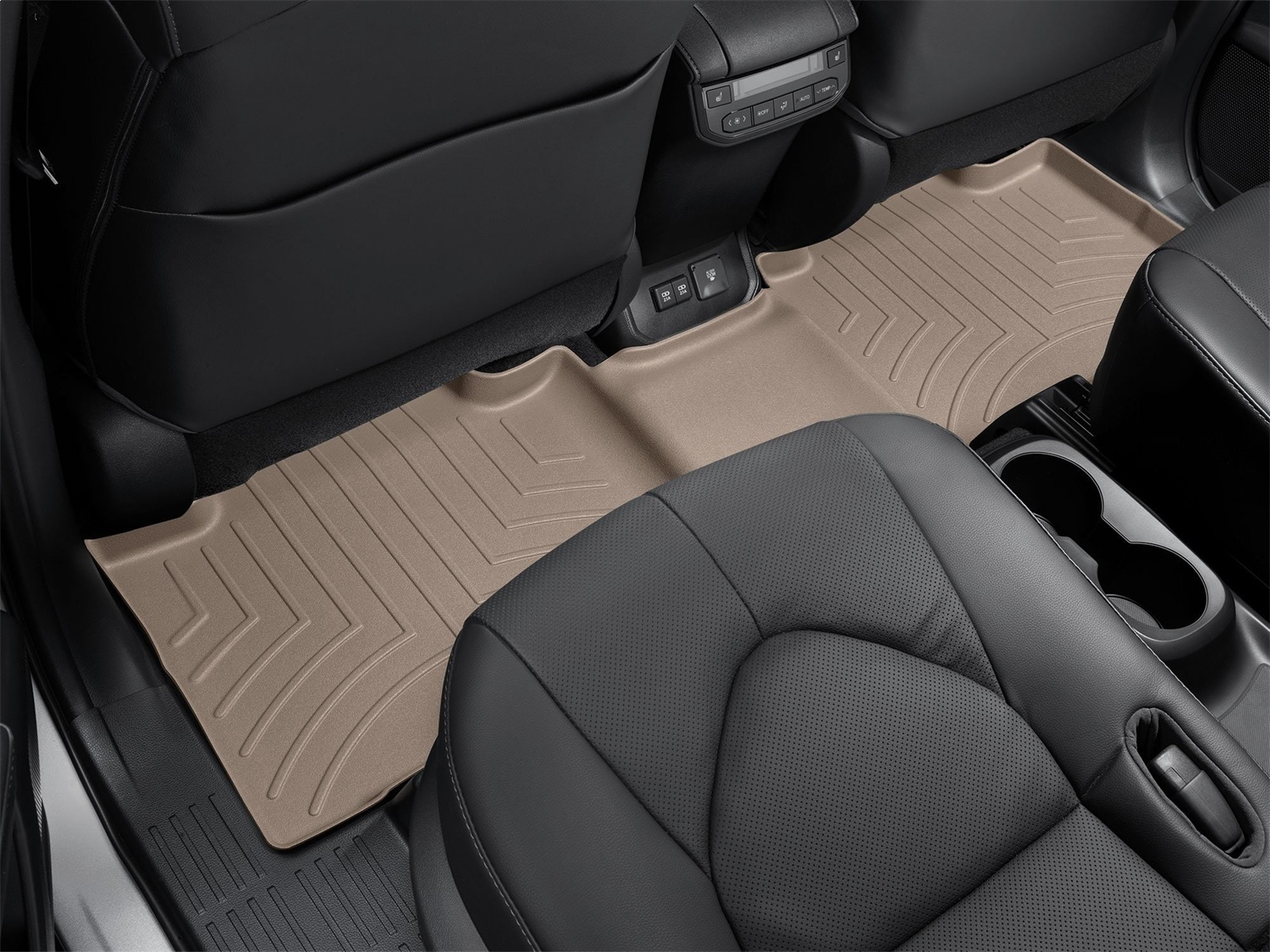 WeatherTech FloorLinerTM DigitalFit; Tan; Rear 4516092 thumbnail 1