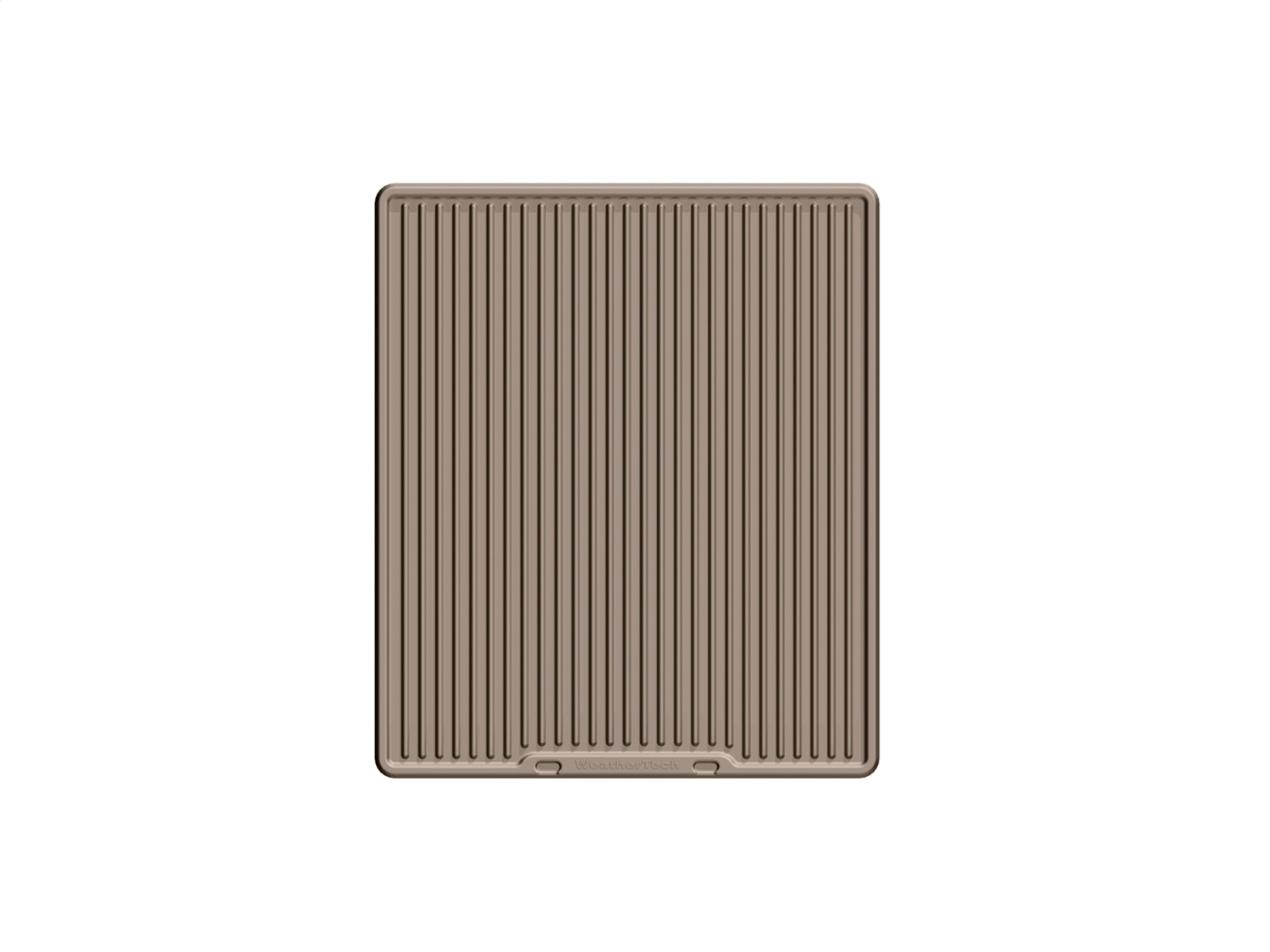 WeatherTech All Weather Floor Mats; Tan; Rear; Center Aisle W480TN thumbnail 0