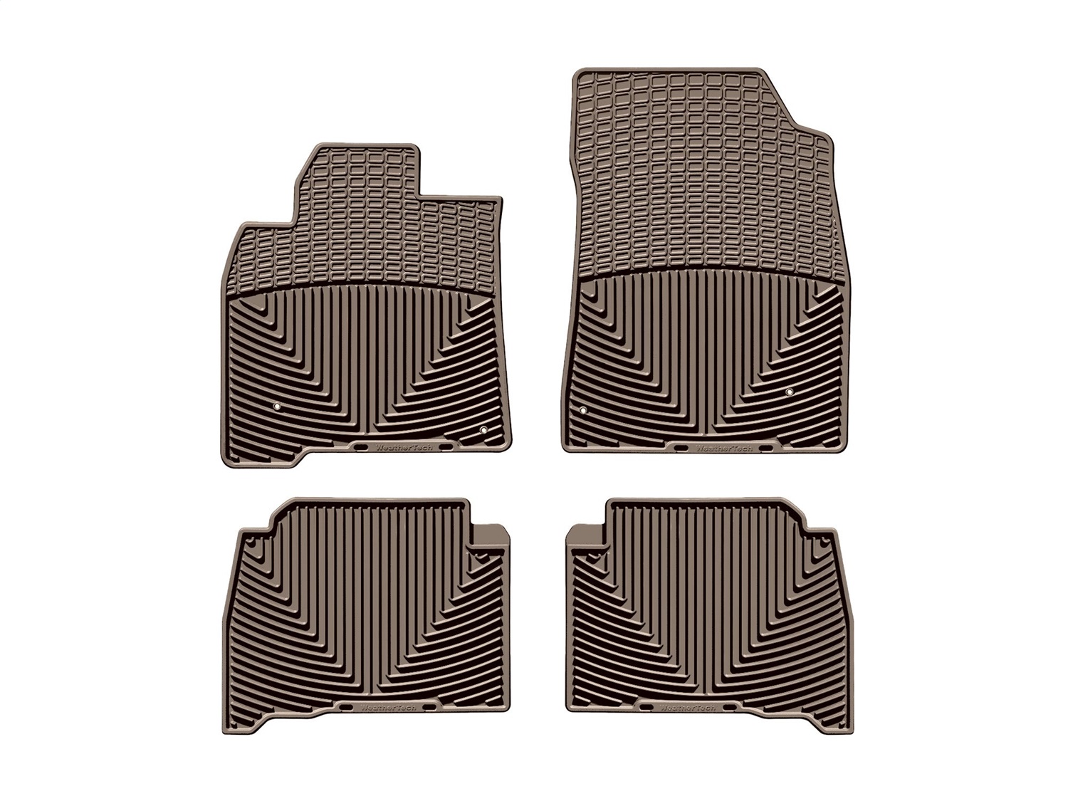 WeatherTech All Weather Floor Mats; Tan; Front and Rear WTLT126127 thumbnail 0