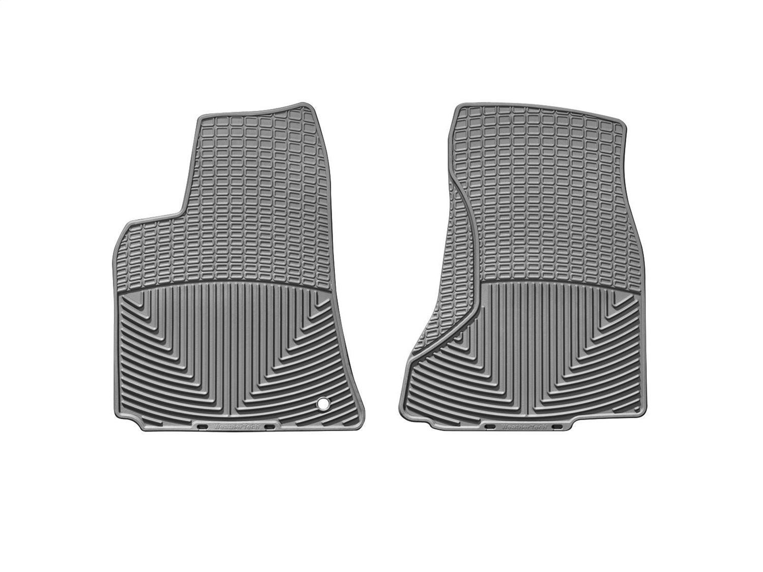 WeatherTech All Weather Floor Mats; Gray; Front W69GR thumbnail 0