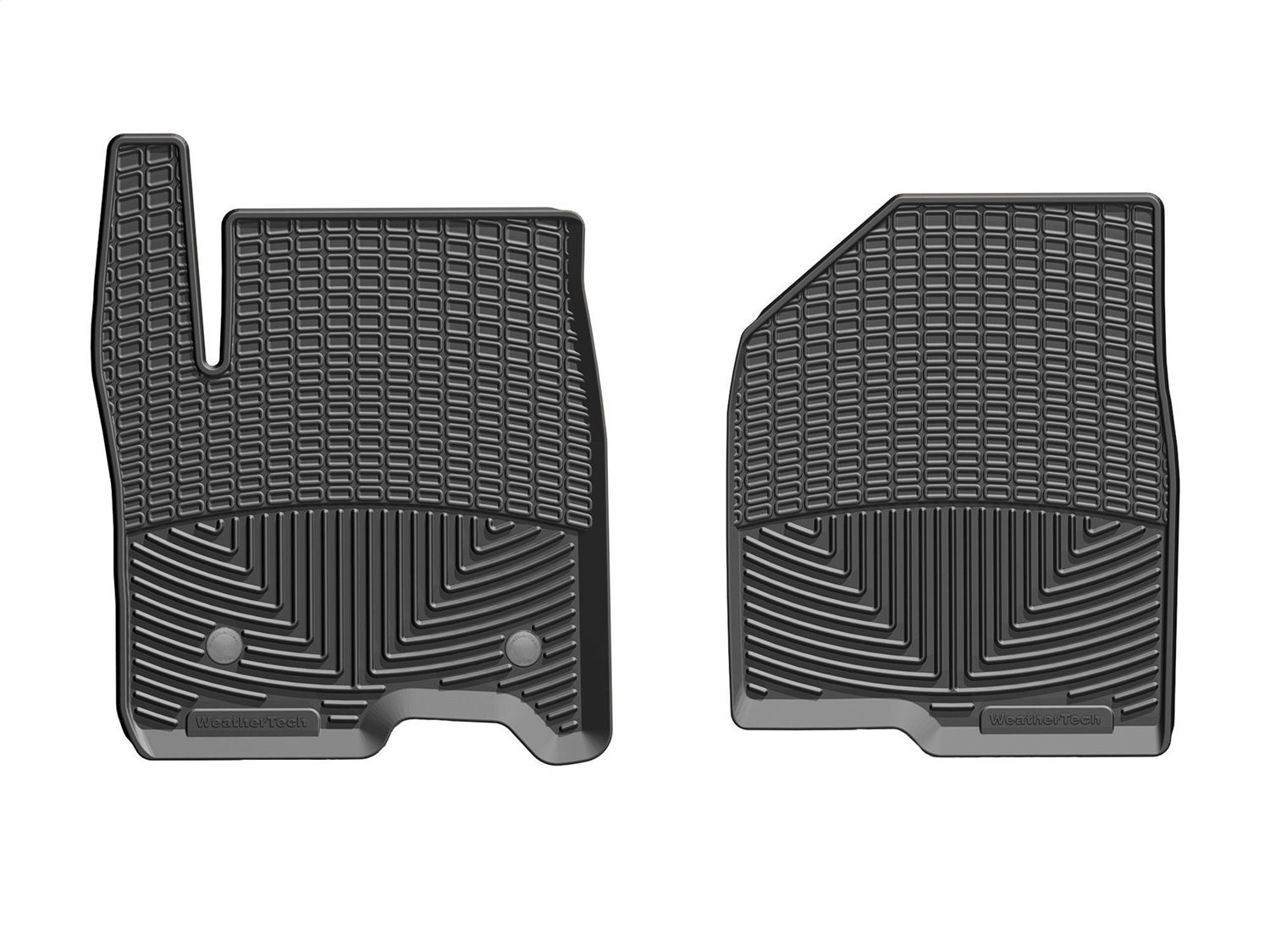 WeatherTech All Weather Floor Mats; Black; Front W489 thumbnail 0
