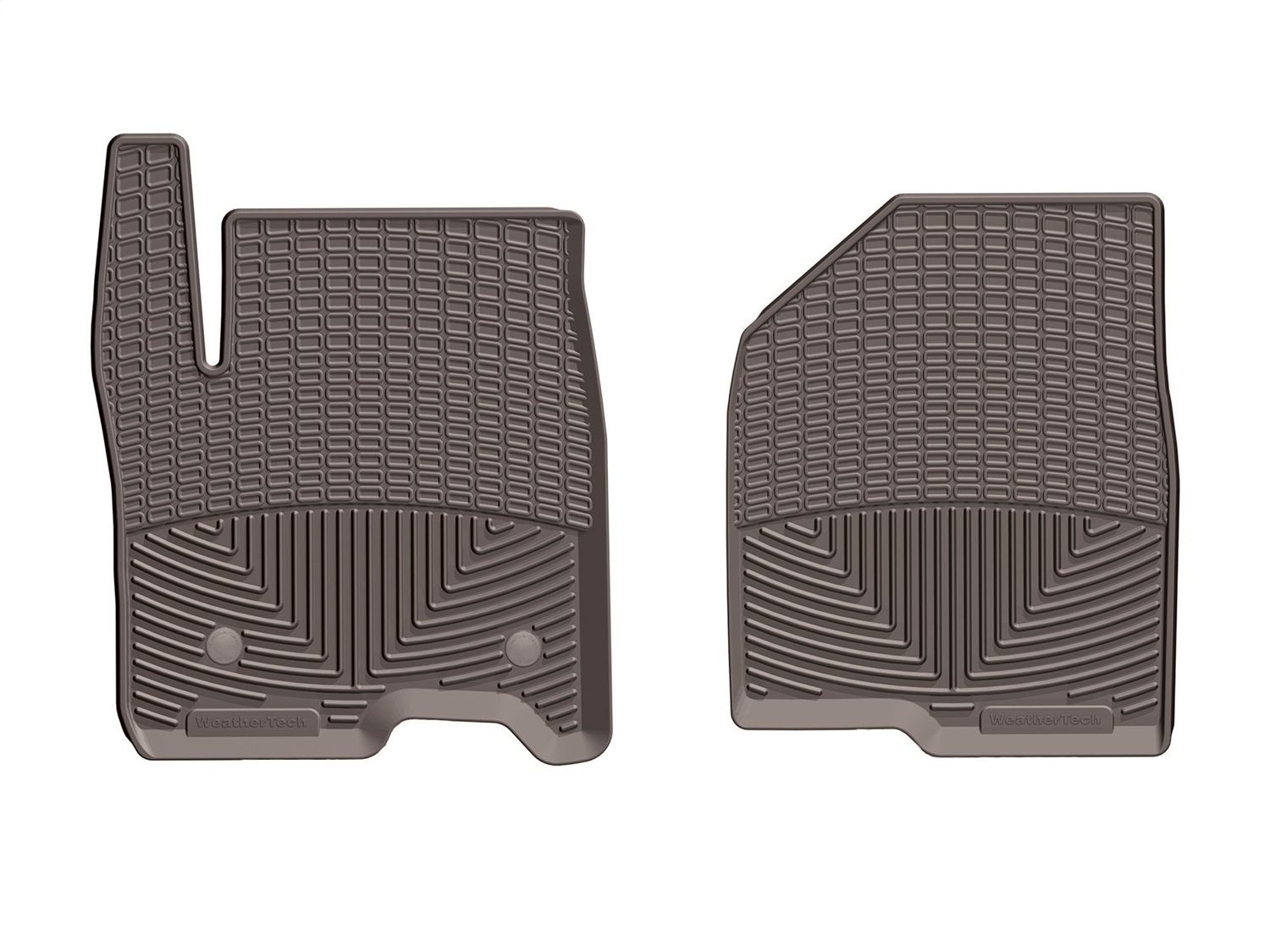 WeatherTech All Weather Floor Mats; Cocoa; Front W489CO thumbnail 1