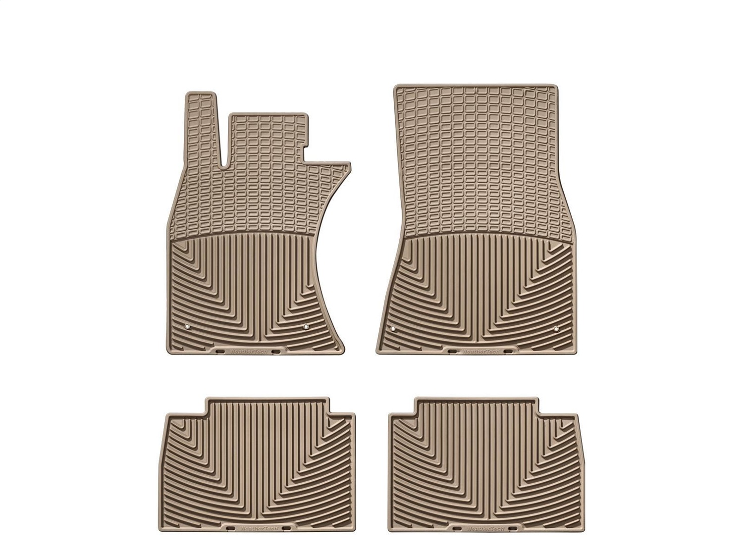 WeatherTech All Weather Floor Mats; Tan; Front and Rear WTLT181185 thumbnail 0