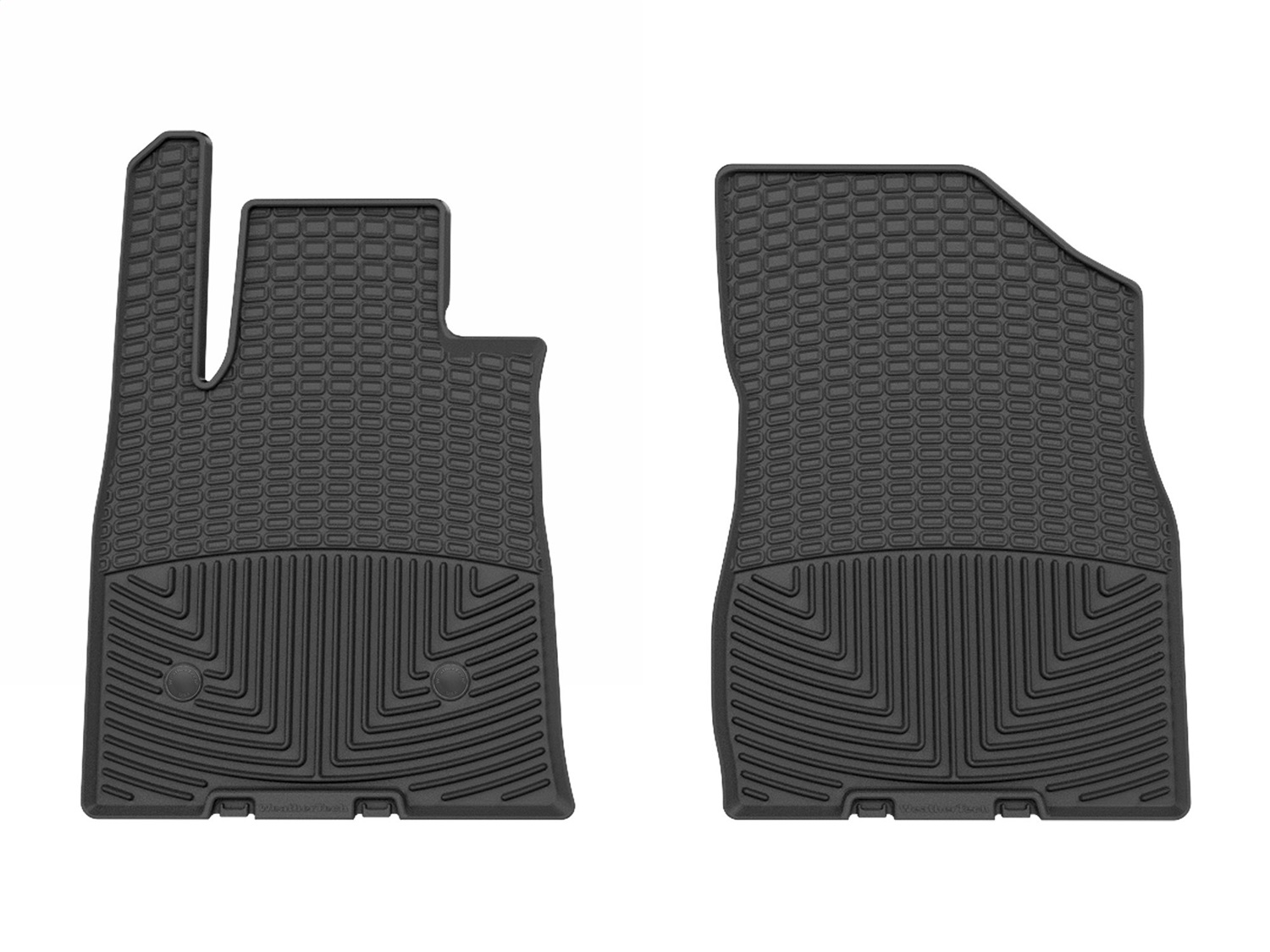 WeatherTech All Weather Floor Mats; Black; Front W682 thumbnail 0