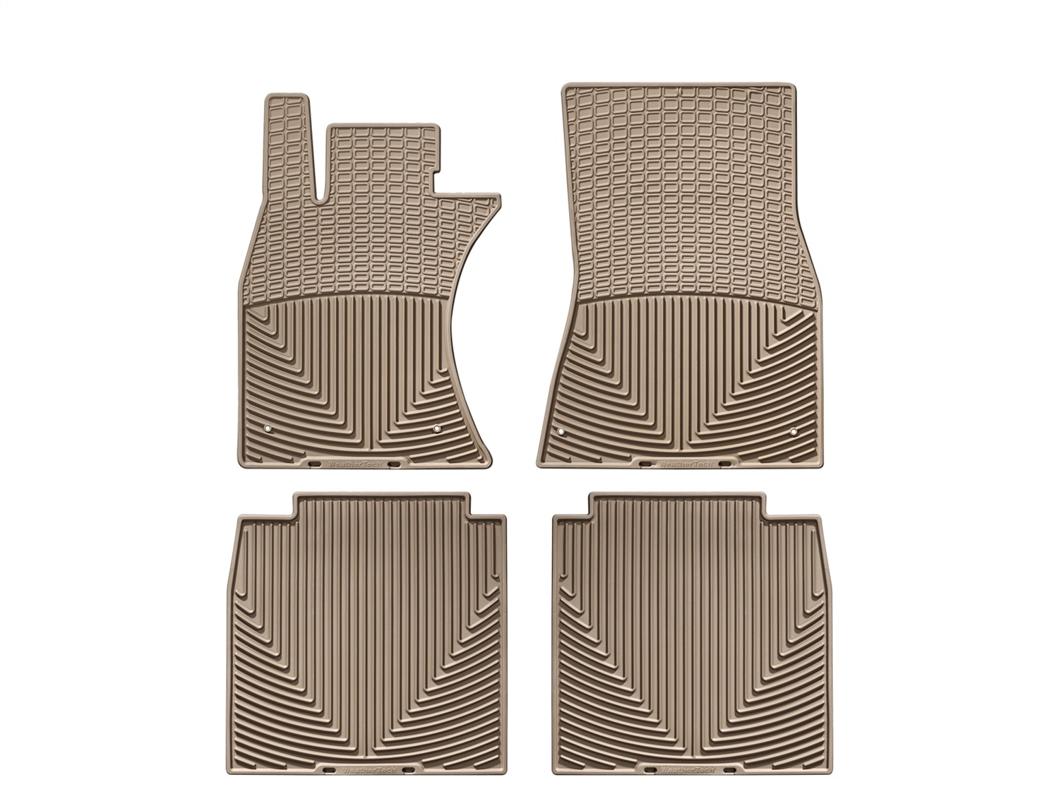 WeatherTech All Weather Floor Mats; Tan; Front and Rear WTLT181201 thumbnail 0