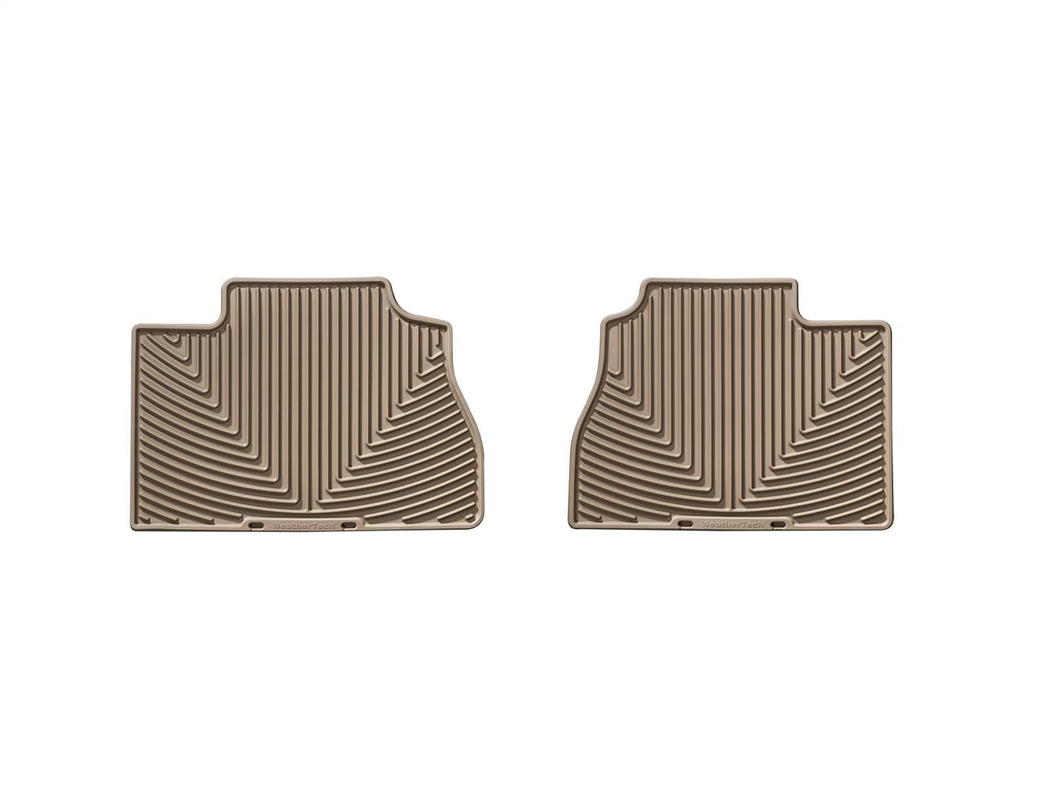 WeatherTech All Weather Floor Mats; Tan; Rear W70TN thumbnail 1