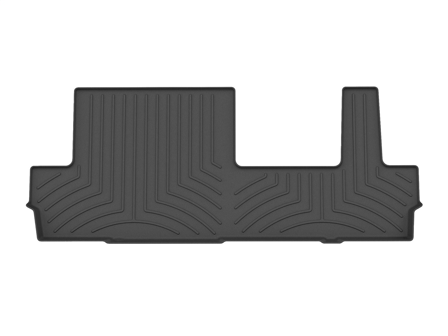 WeatherTech FloorLinerTM HP; Black; Third Row 4416326IM thumbnail 0