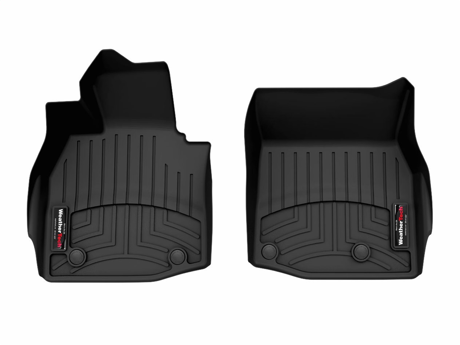 WeatherTech FloorLinerTM DigitalFit; Black; Front 4419231 thumbnail 0