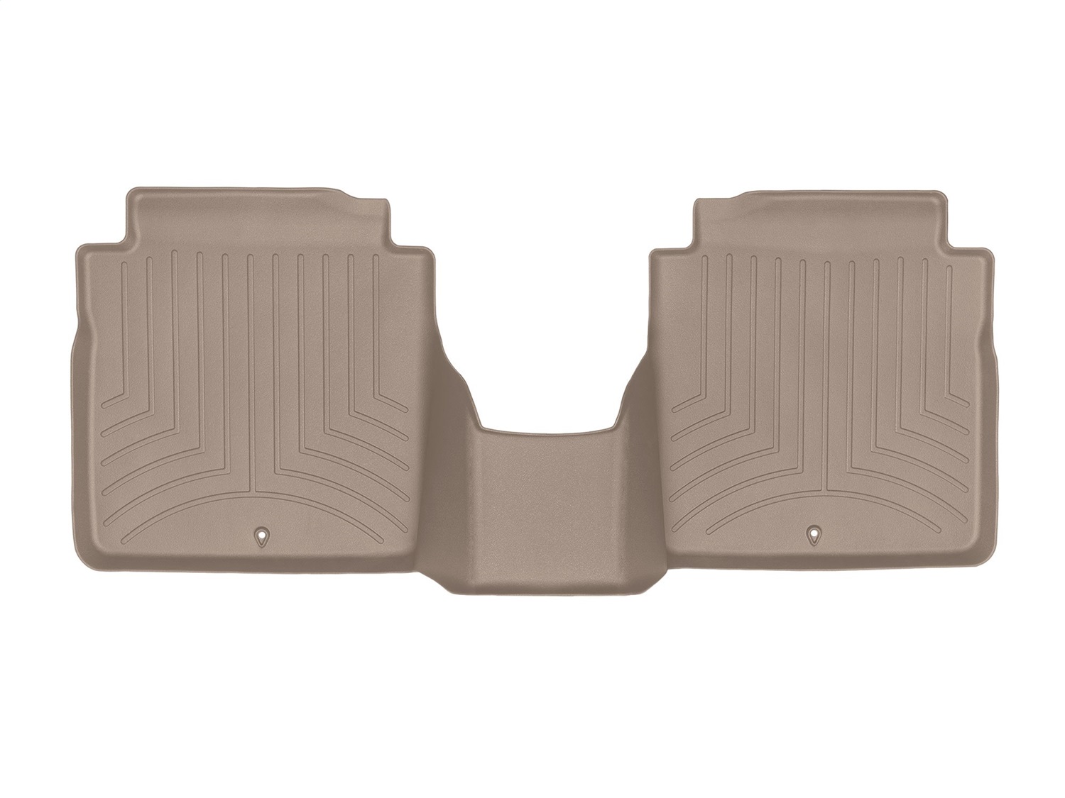 WeatherTech FloorLinerTM DigitalFit; Tan; Rear 457382 thumbnail 0