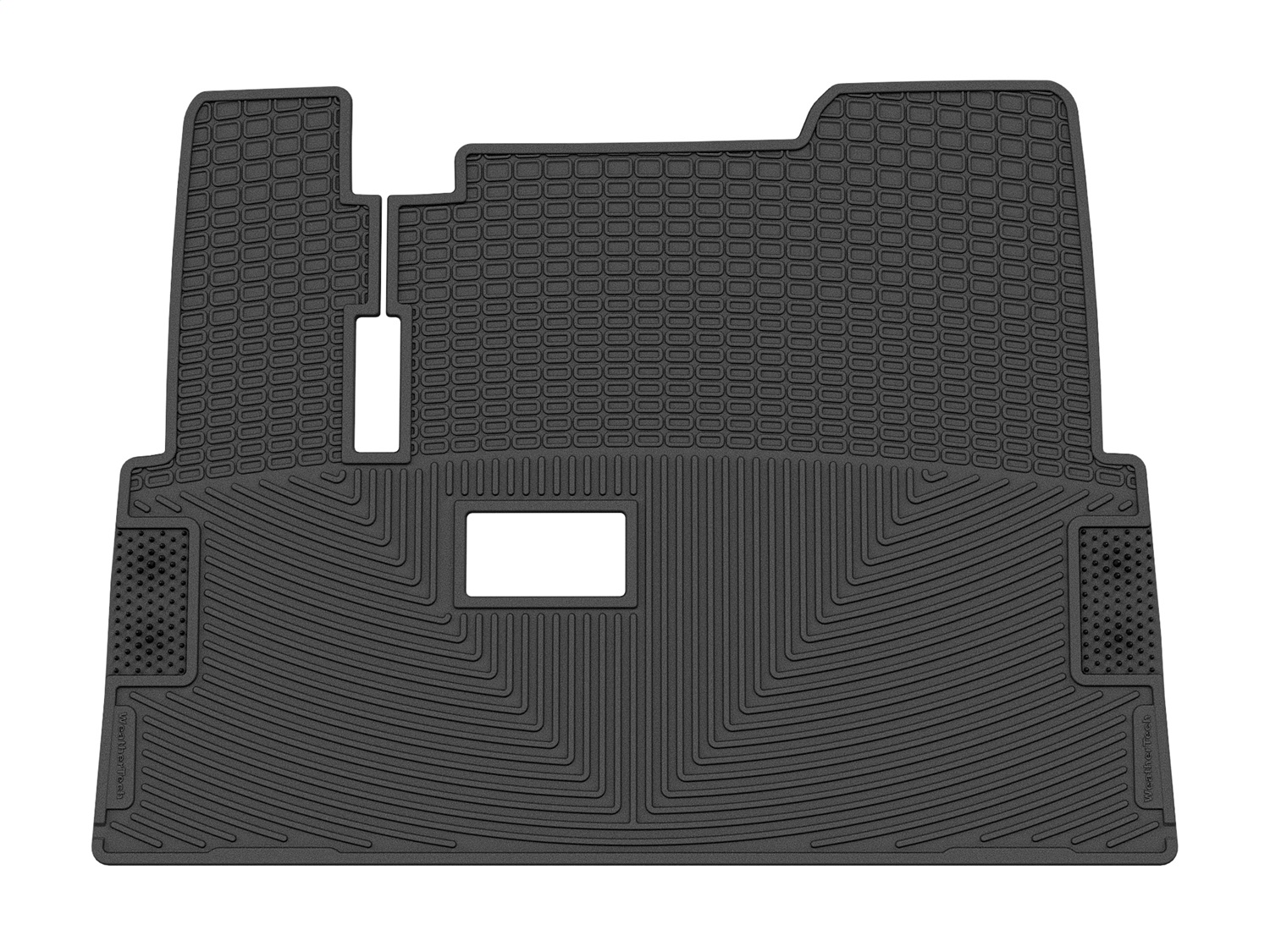 WeatherTech Golf Cart Mat; Fits w/EZGO Express 16-21/TXT 09-22/Valor 20-22/Cushman Shuttle 19-24 Golf Carts; Front; 1 Pc. W598 thumbnail 1