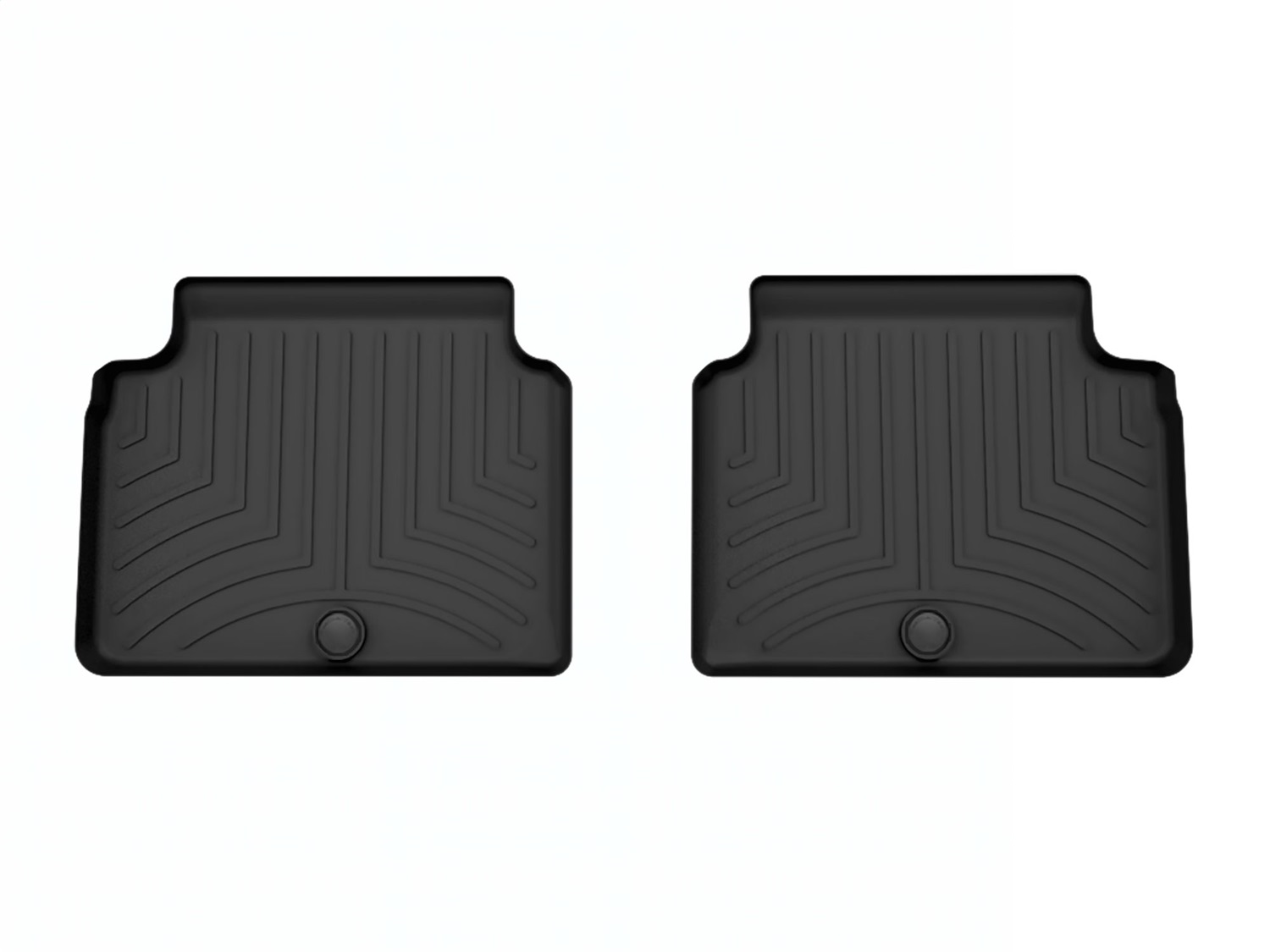 WeatherTech FloorLinerTM DigitalFit; Black; Rear 4419172 thumbnail 0