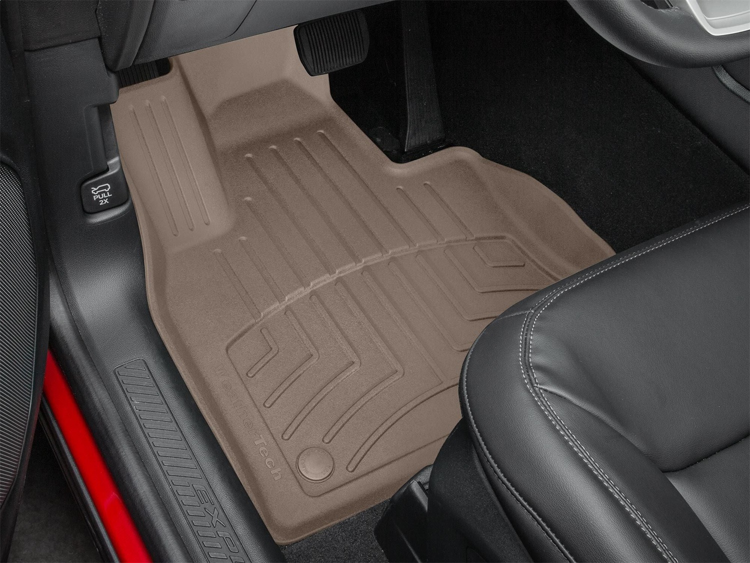 WeatherTech FloorLinerTM HP; Tan; Front 4517161IM thumbnail 1