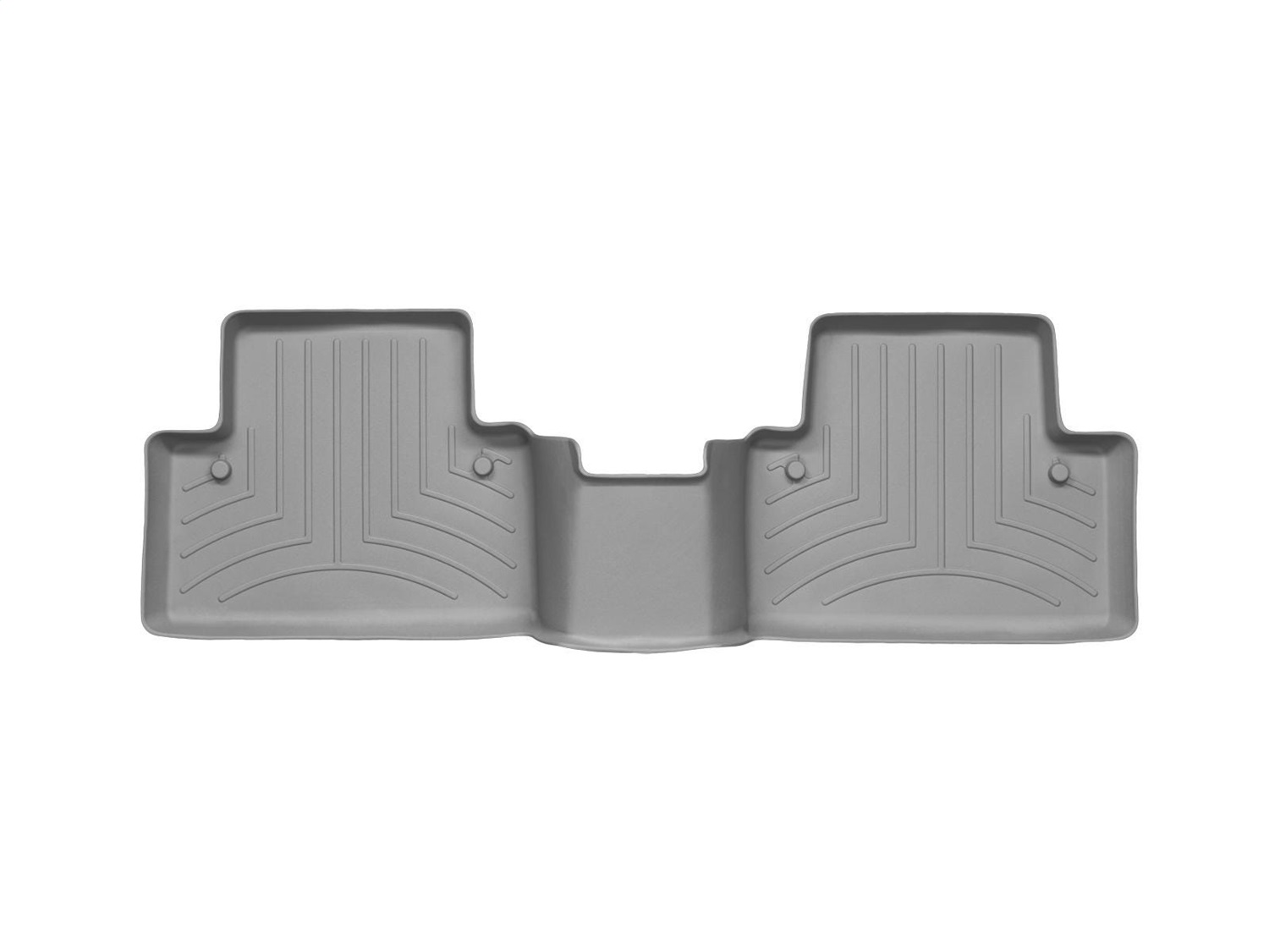 WeatherTech FloorLinerTM DigitalFit; Gray; Rear 462793 thumbnail 1