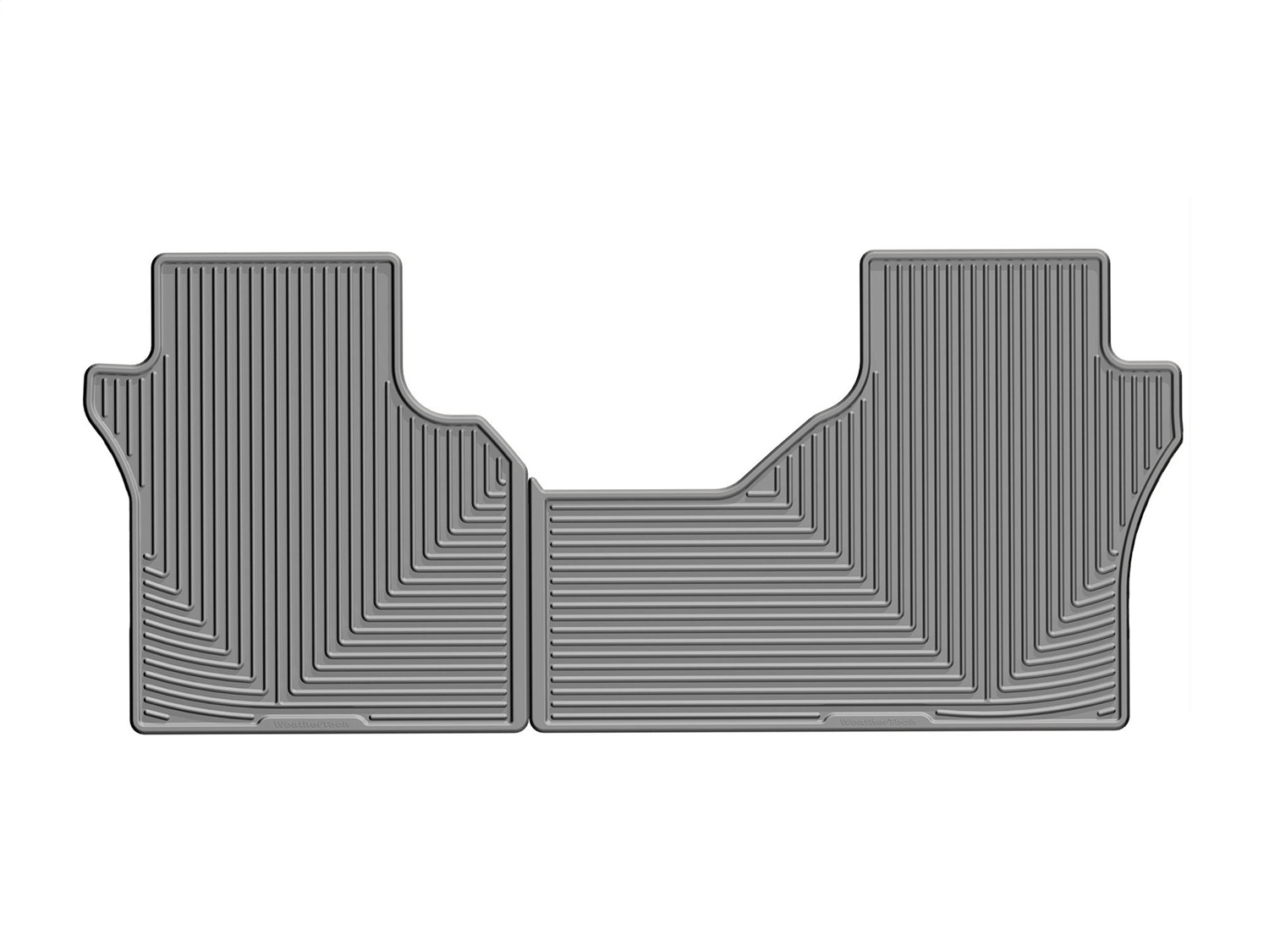 WeatherTech All Weather Floor Mats; Gray; Rear W490GR thumbnail 1