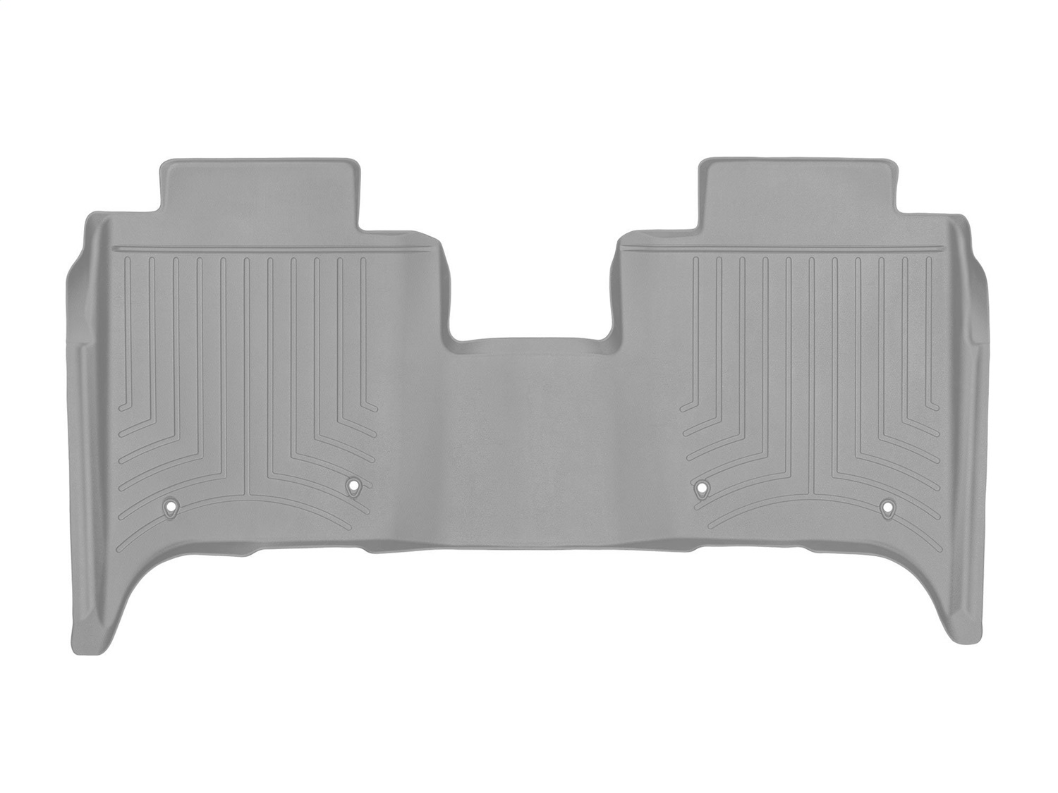 WeatherTech FloorLinerTM DigitalFit; Gray; Rear 4614052 thumbnail 0