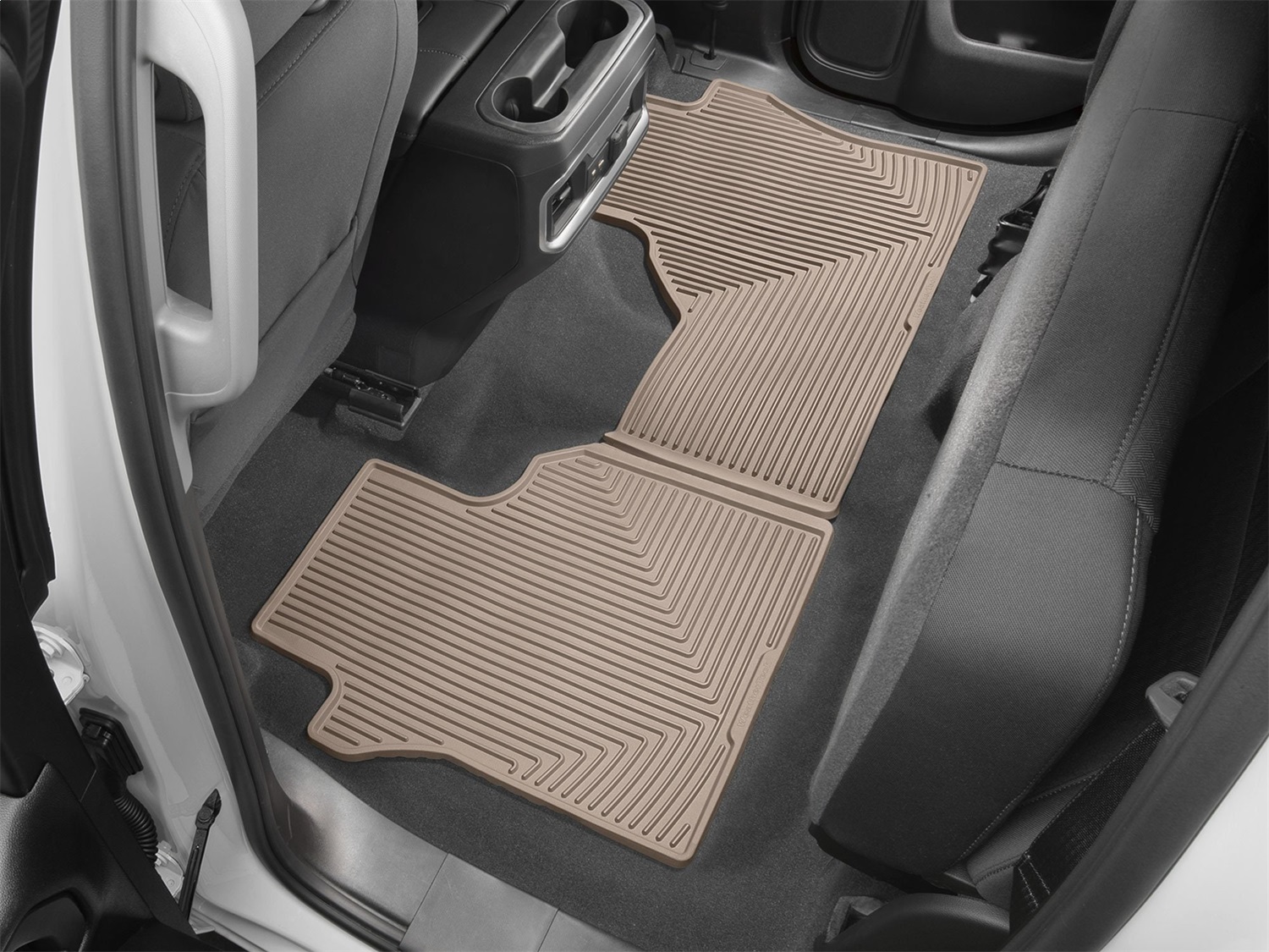 WeatherTech All Weather Floor Mats; Tan; Rear W490TN thumbnail 0