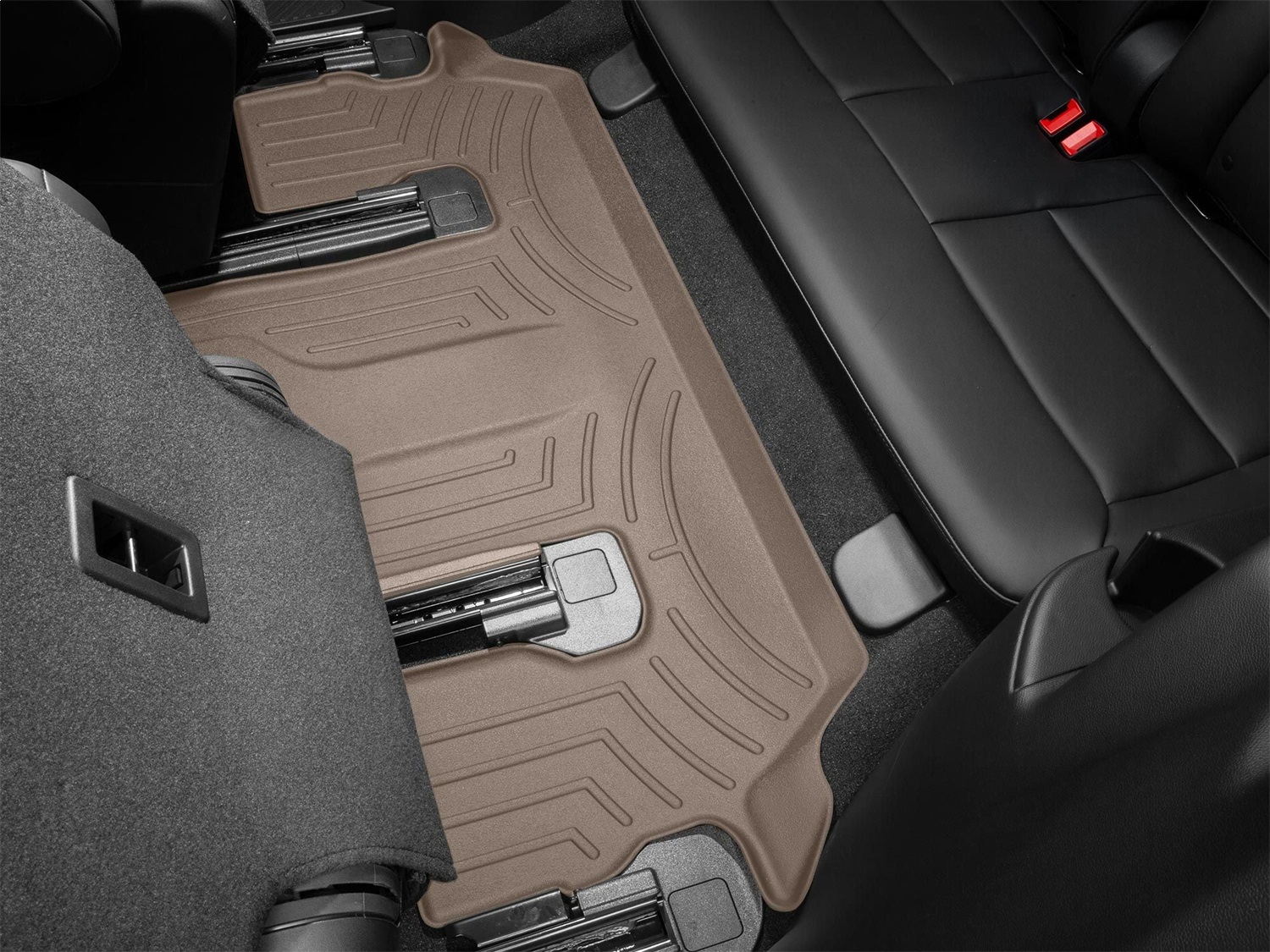 WeatherTech FloorLinerTM DigitalFit; Tan; Third Row 4515755 thumbnail 0