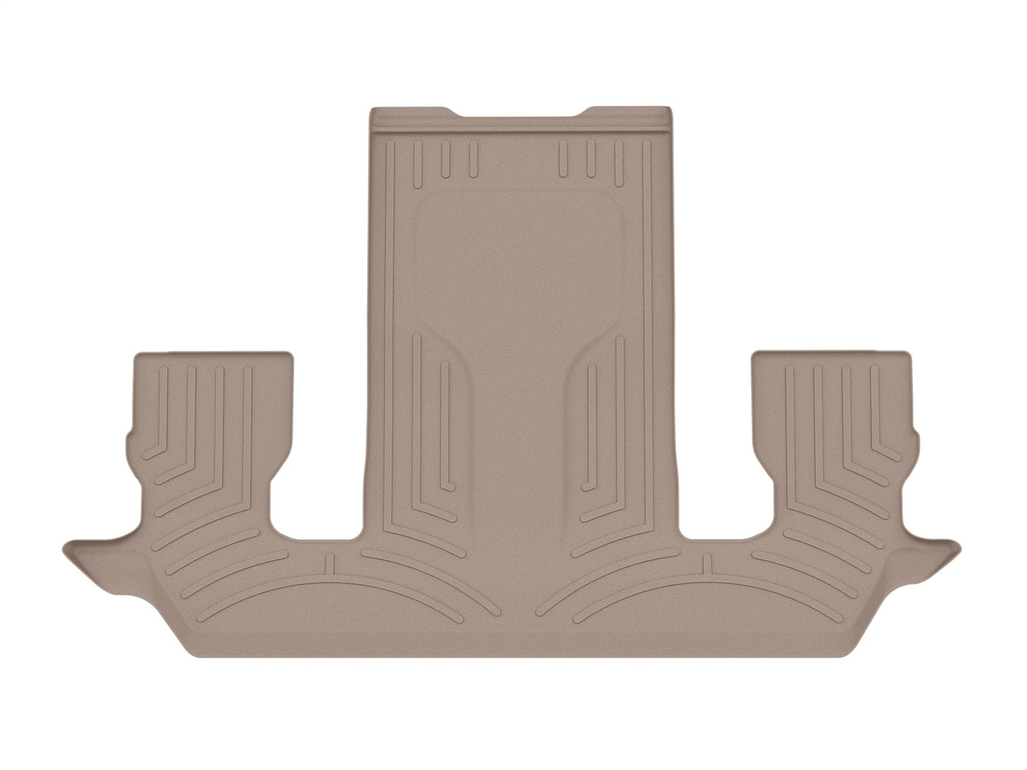 WeatherTech FloorLinerTM DigitalFit; Tan; Third Row 4515755 thumbnail 1