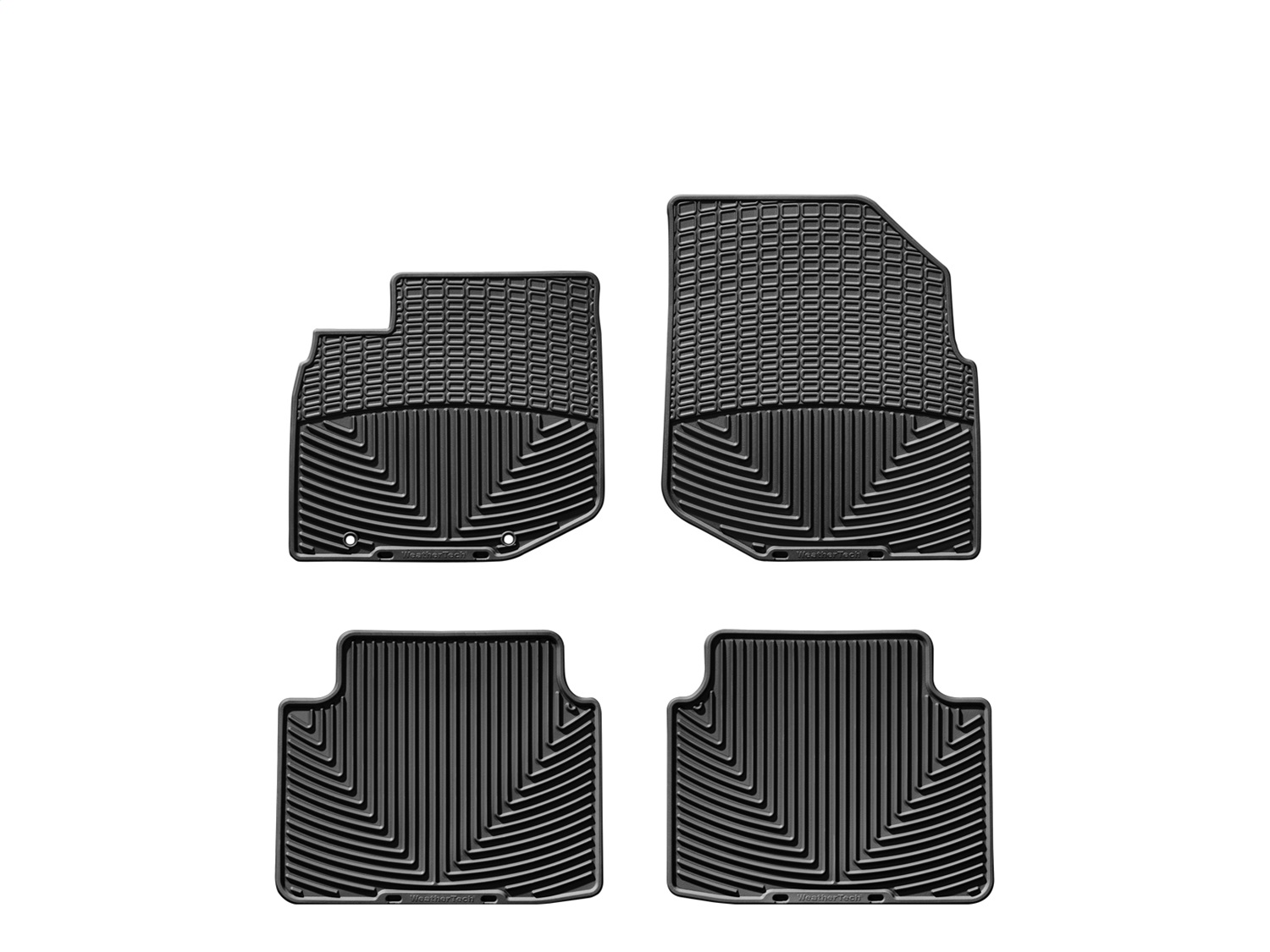 WeatherTech All Weather Floor Mats; Black; Front and Rear WTHB147150 thumbnail 0
