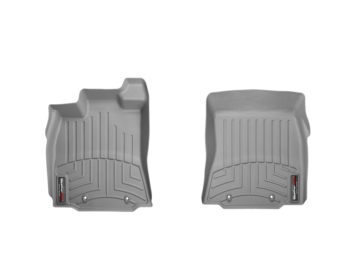 WeatherTech FloorLinerTM DigitalFit; Gray; Front 464471 thumbnail 0