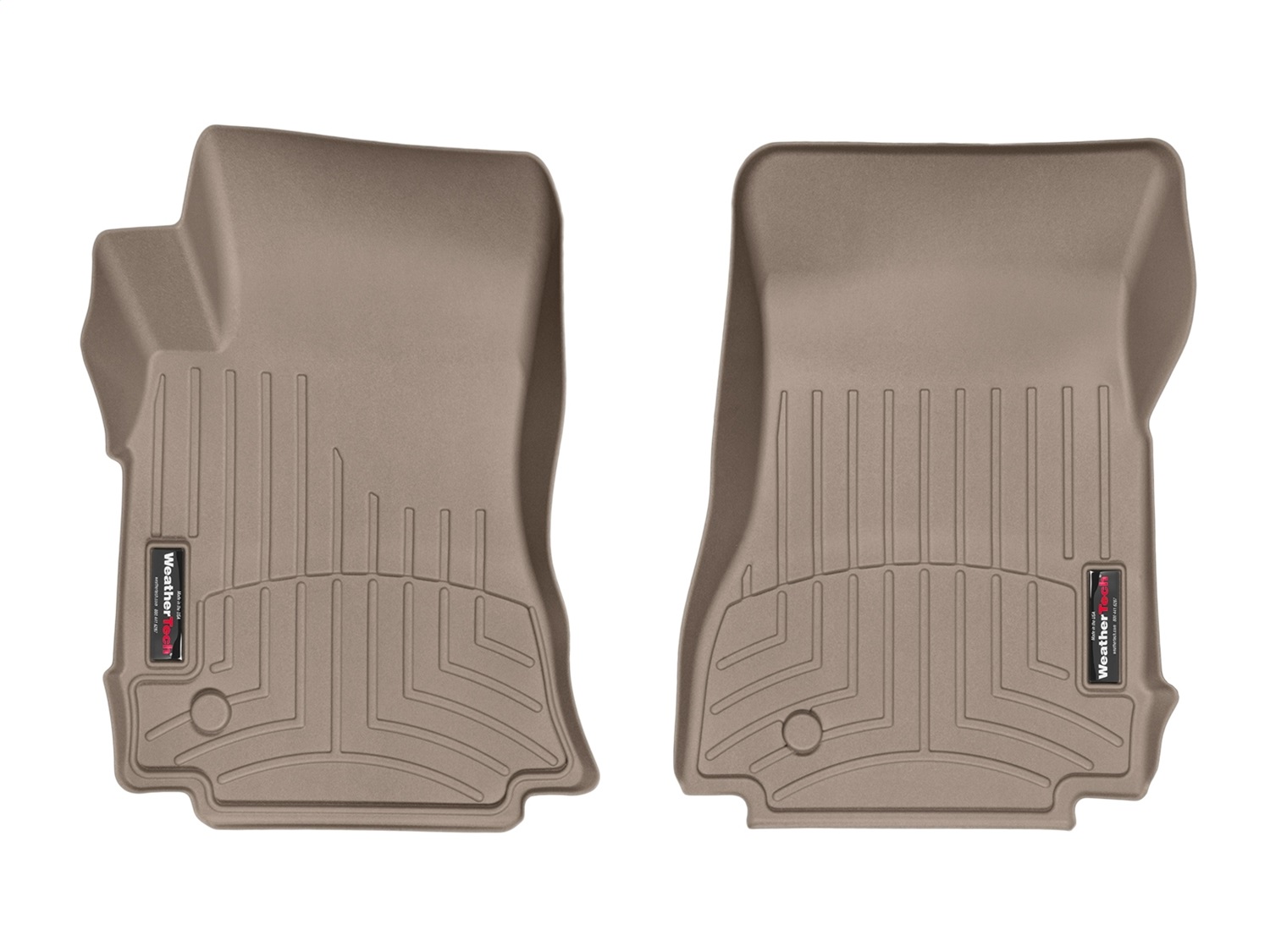 WeatherTech FloorLinerTM DigitalFit; Tan; Front 457641 thumbnail 0