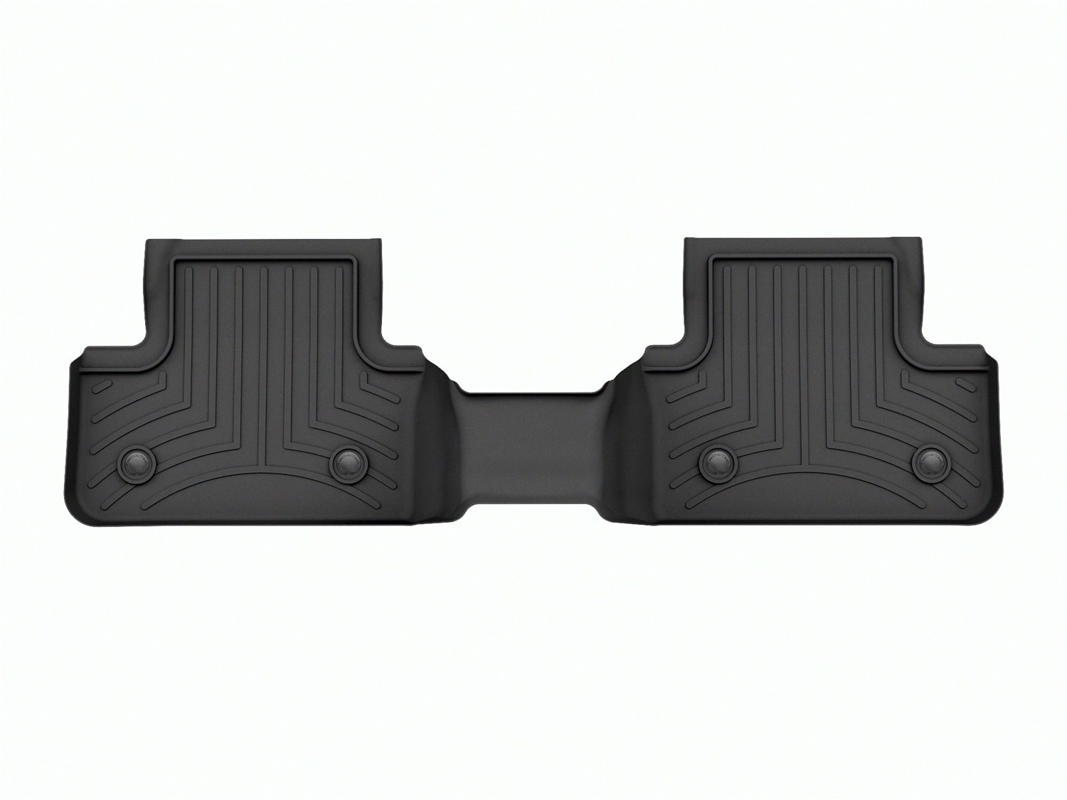 WeatherTech FloorLinerTM DigitalFit; Black; Rear 4418453 thumbnail 0