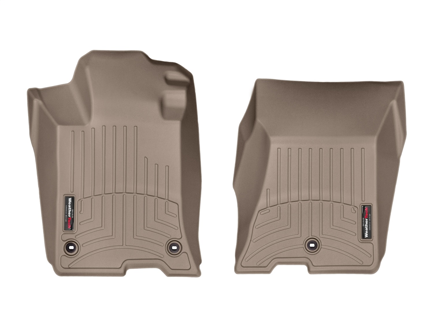 WeatherTech FloorLinerTM DigitalFit; Tan; Front 457691 thumbnail 0