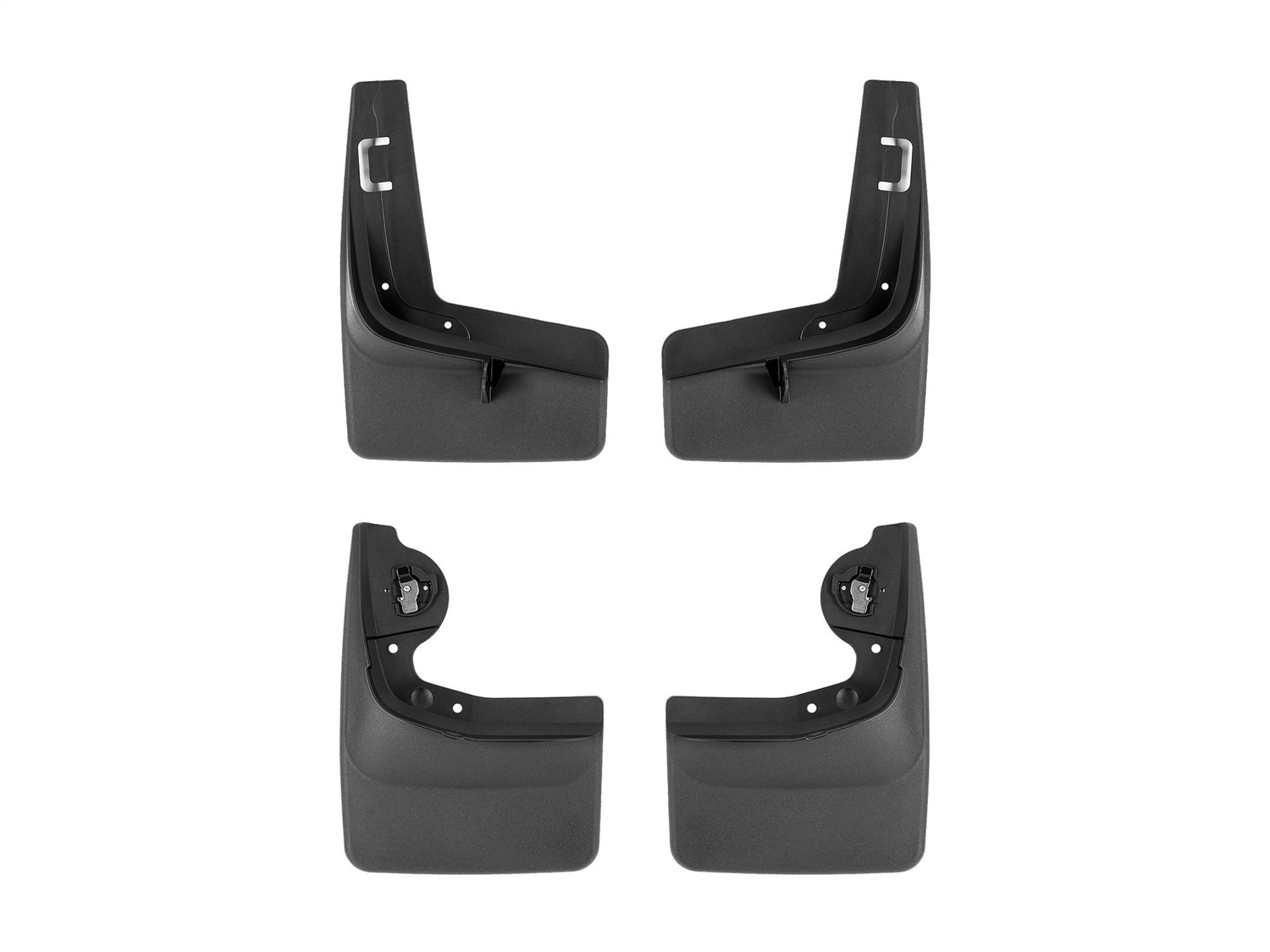 WeatherTech MudFlap No-Drill DigitalFit MudFlap Kit; Black 110164-120164 thumbnail 0