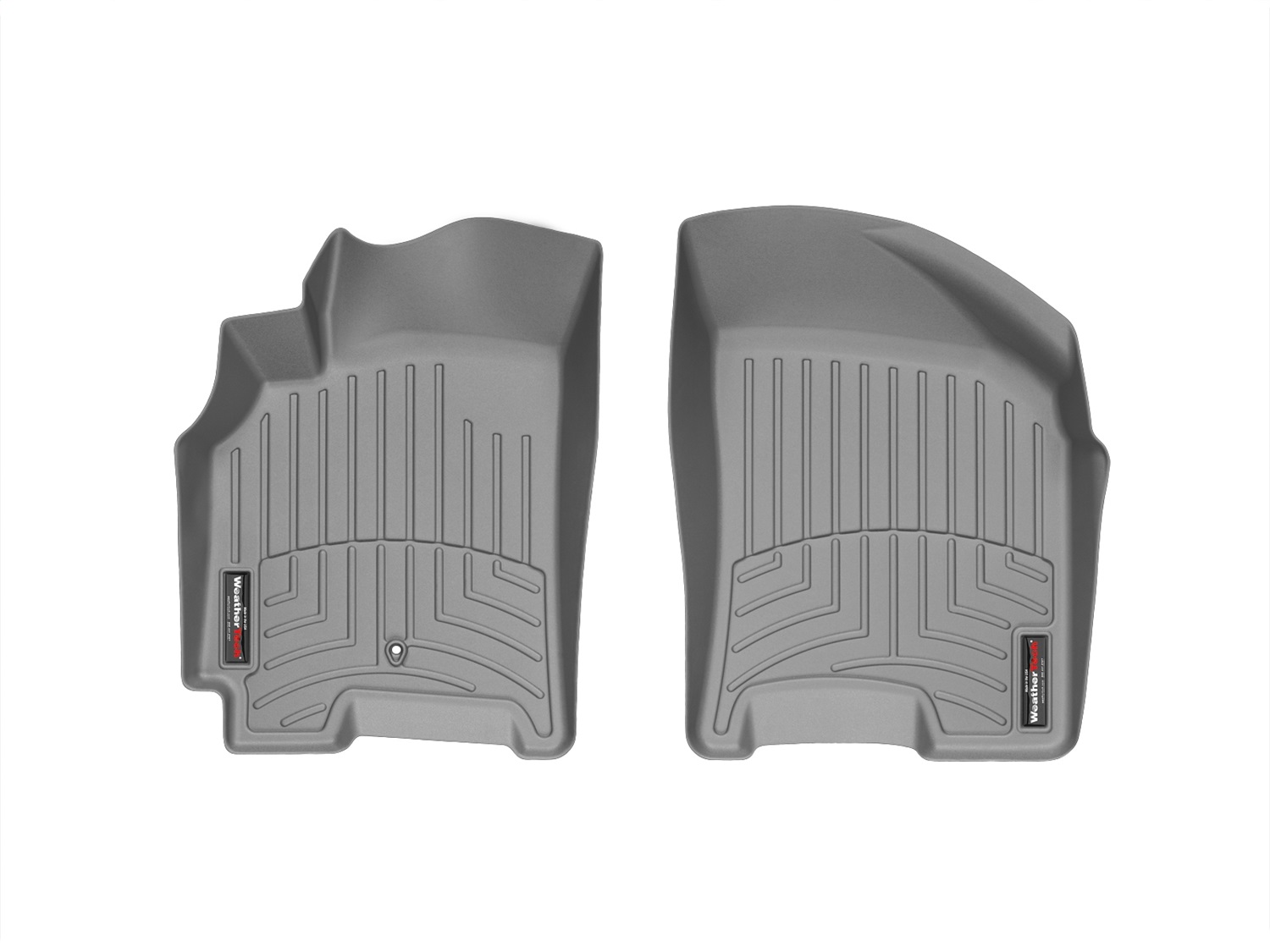 WeatherTech FloorLinerTM DigitalFit; Gray; Front 462851 thumbnail 0
