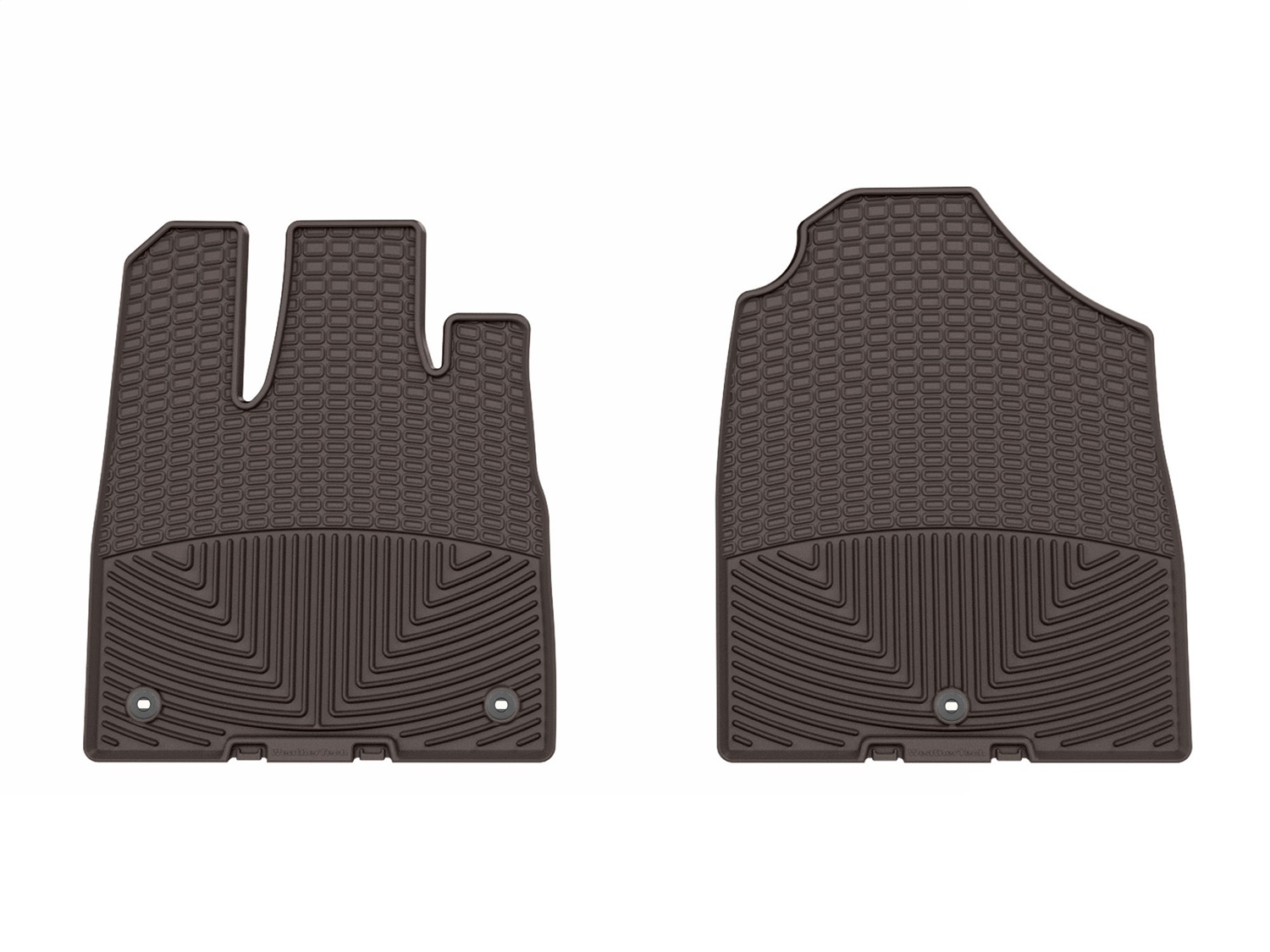 WeatherTech All Weather Floor Mats; Cocoa; Front W664CO thumbnail 1