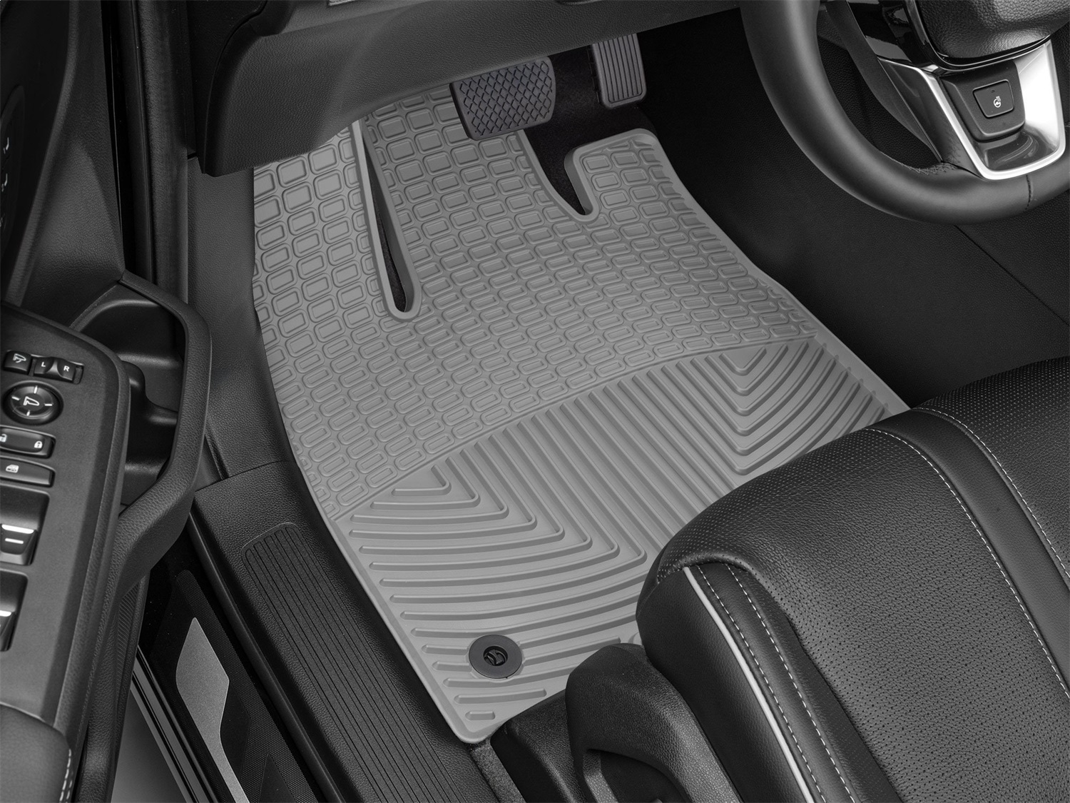 WeatherTech All Weather Floor Mats; Gray; Front W664GR thumbnail 0
