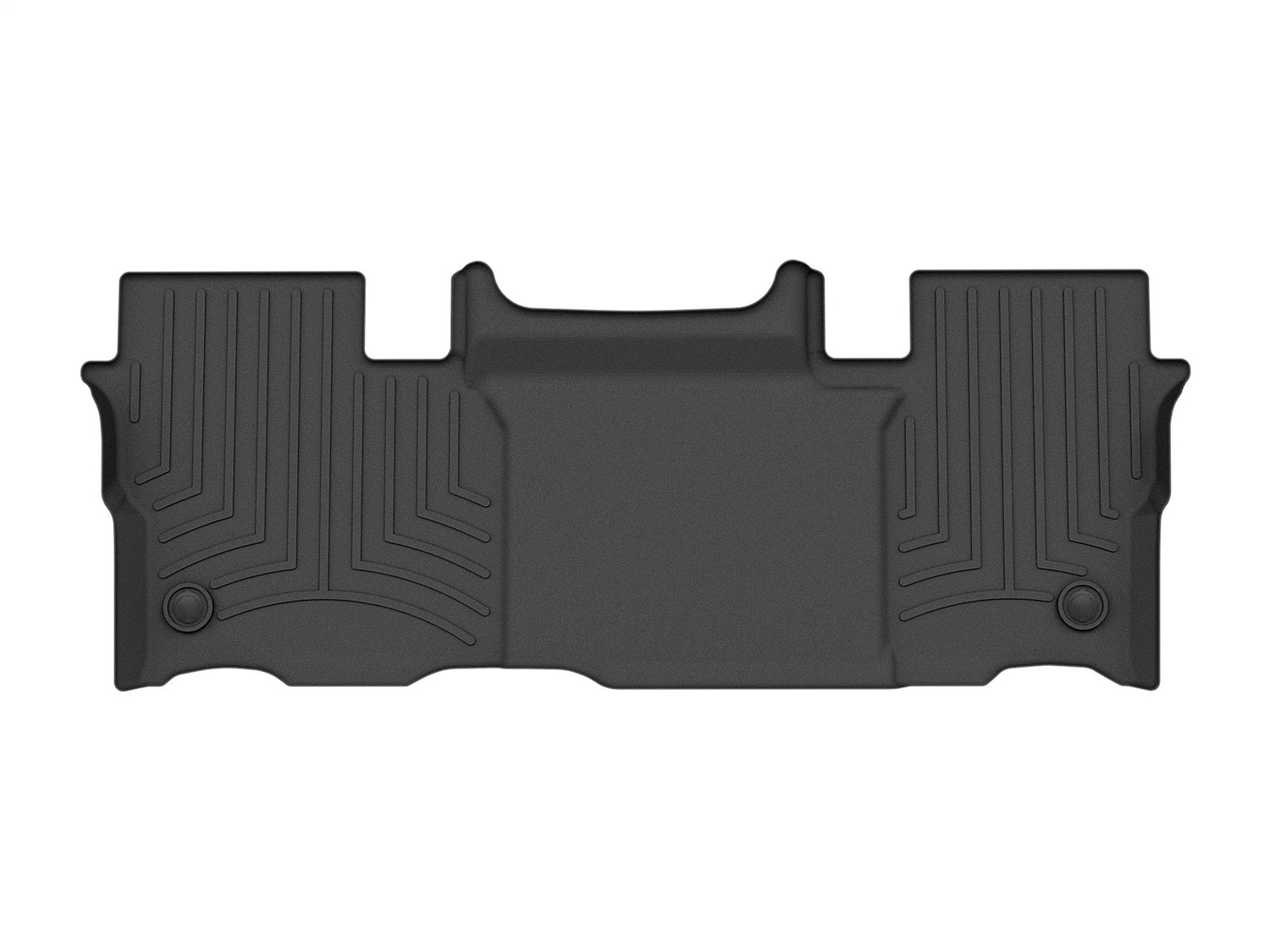 WeatherTech FloorLinerTM DigitalFit; Black; Third Row 4417043 thumbnail 0
