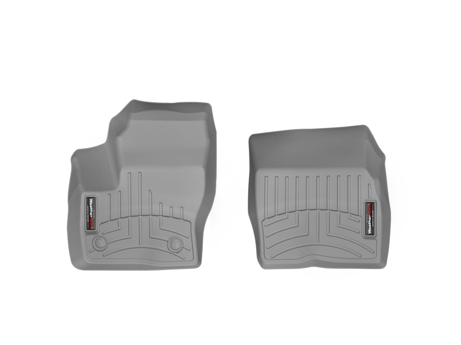 WeatherTech FloorLinerTM DigitalFit; Gray; Front 464591 thumbnail 1