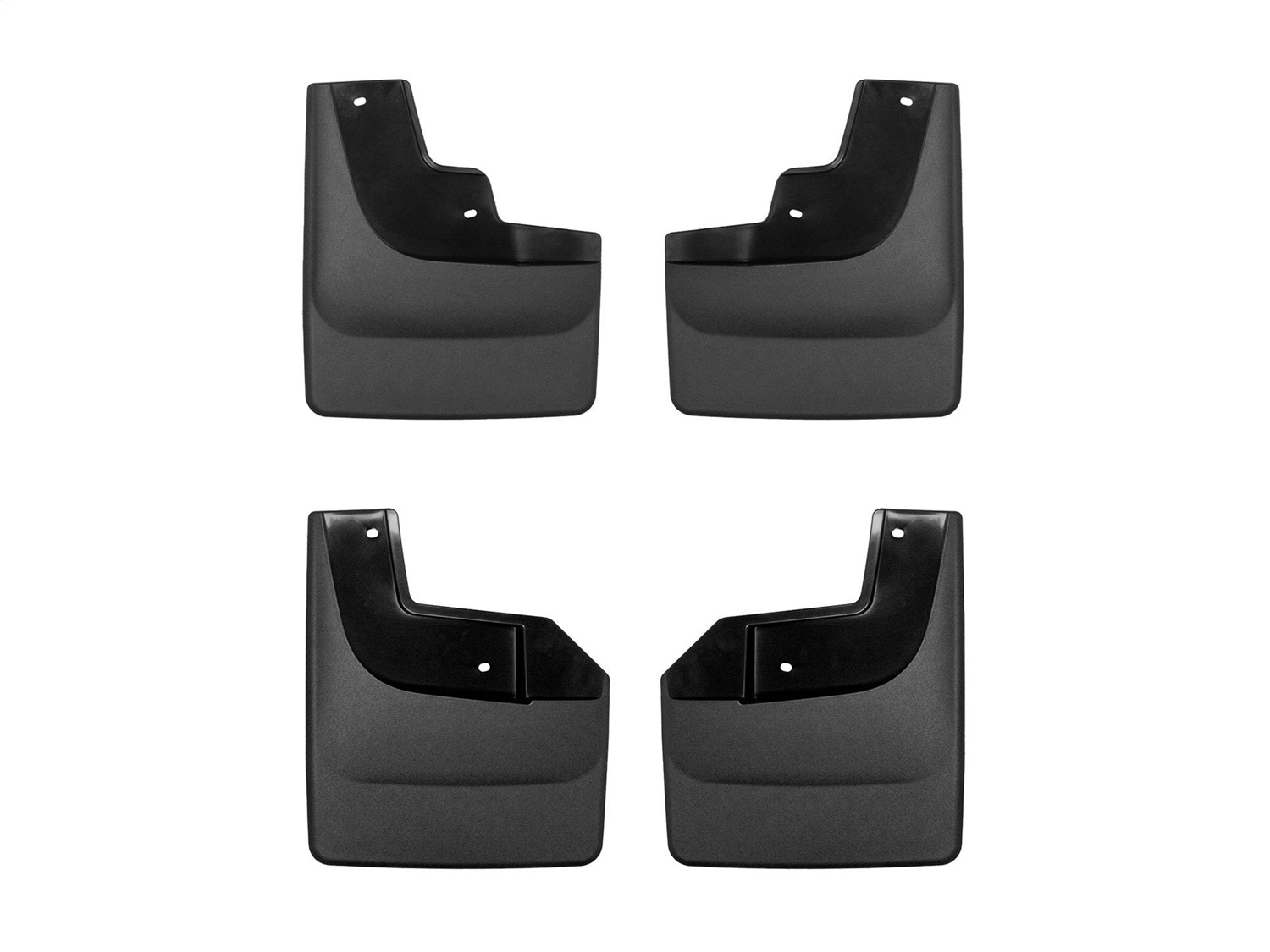 WeatherTech MudFlap No-Drill DigitalFit MudFlap Kit; Black 110150-120150 thumbnail 0