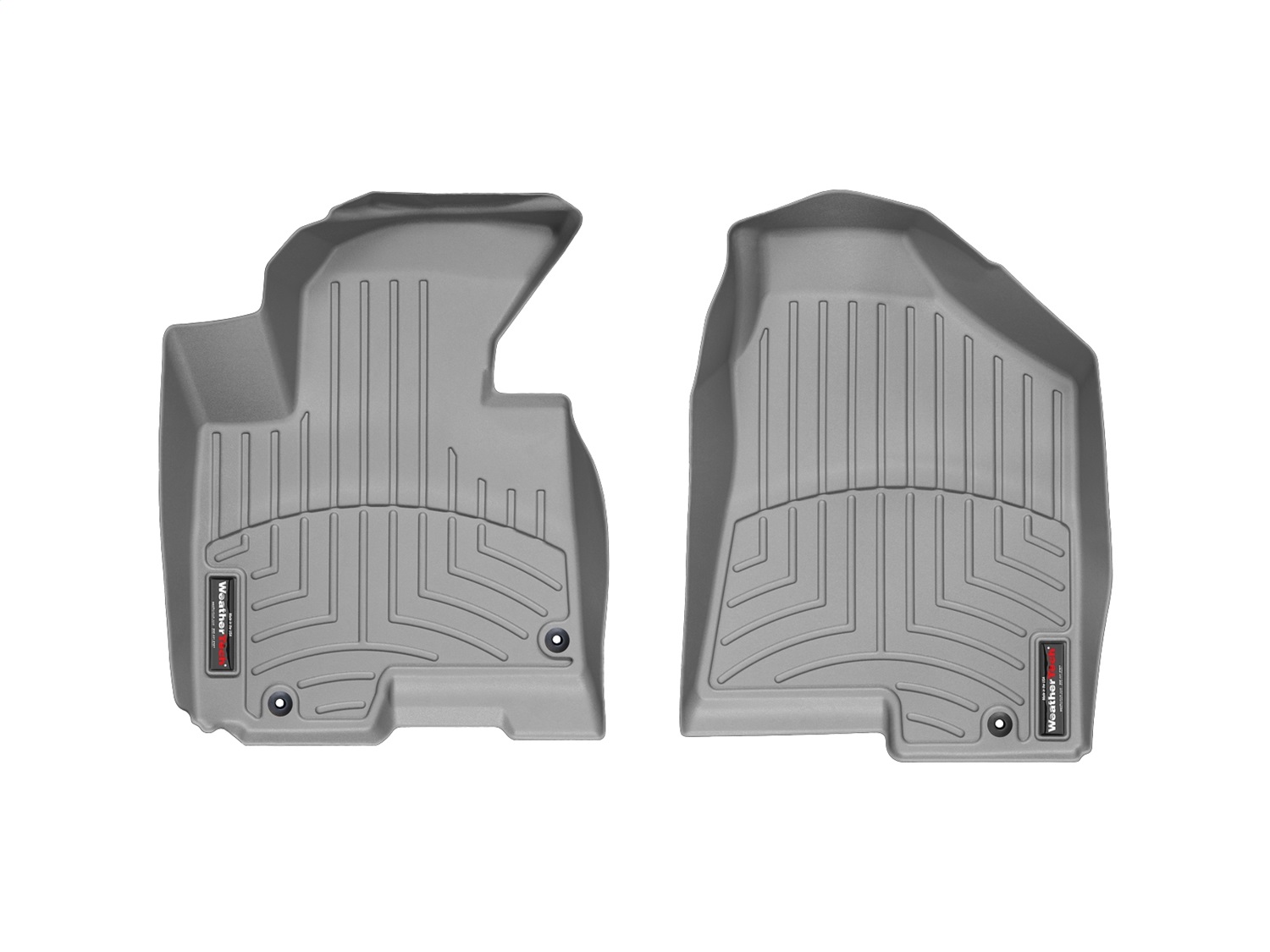 WeatherTech FloorLinerTM DigitalFit; Gray; Front 462921 thumbnail 1