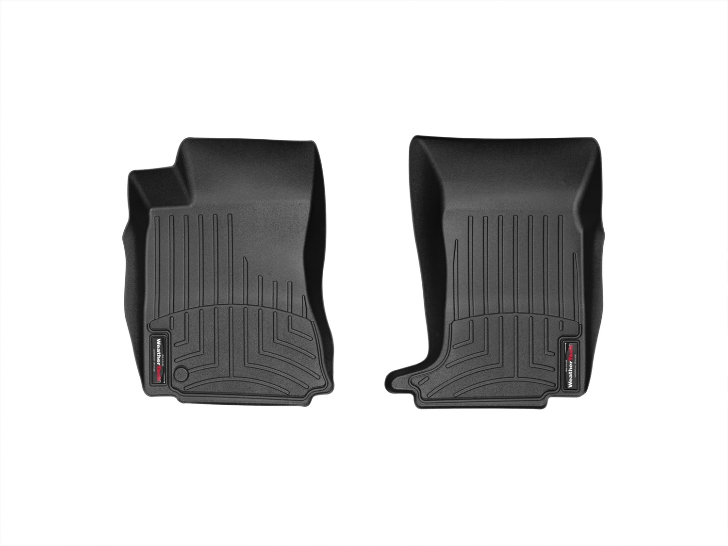 WeatherTech FloorLinerTM DigitalFit; Black; Front 445191 thumbnail 0
